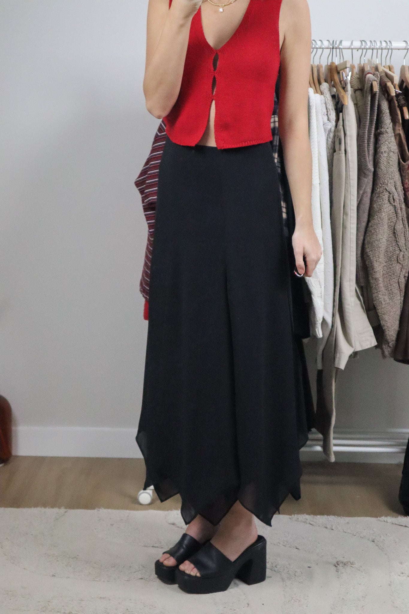 Vintage x Maxi Skirt (8/10)