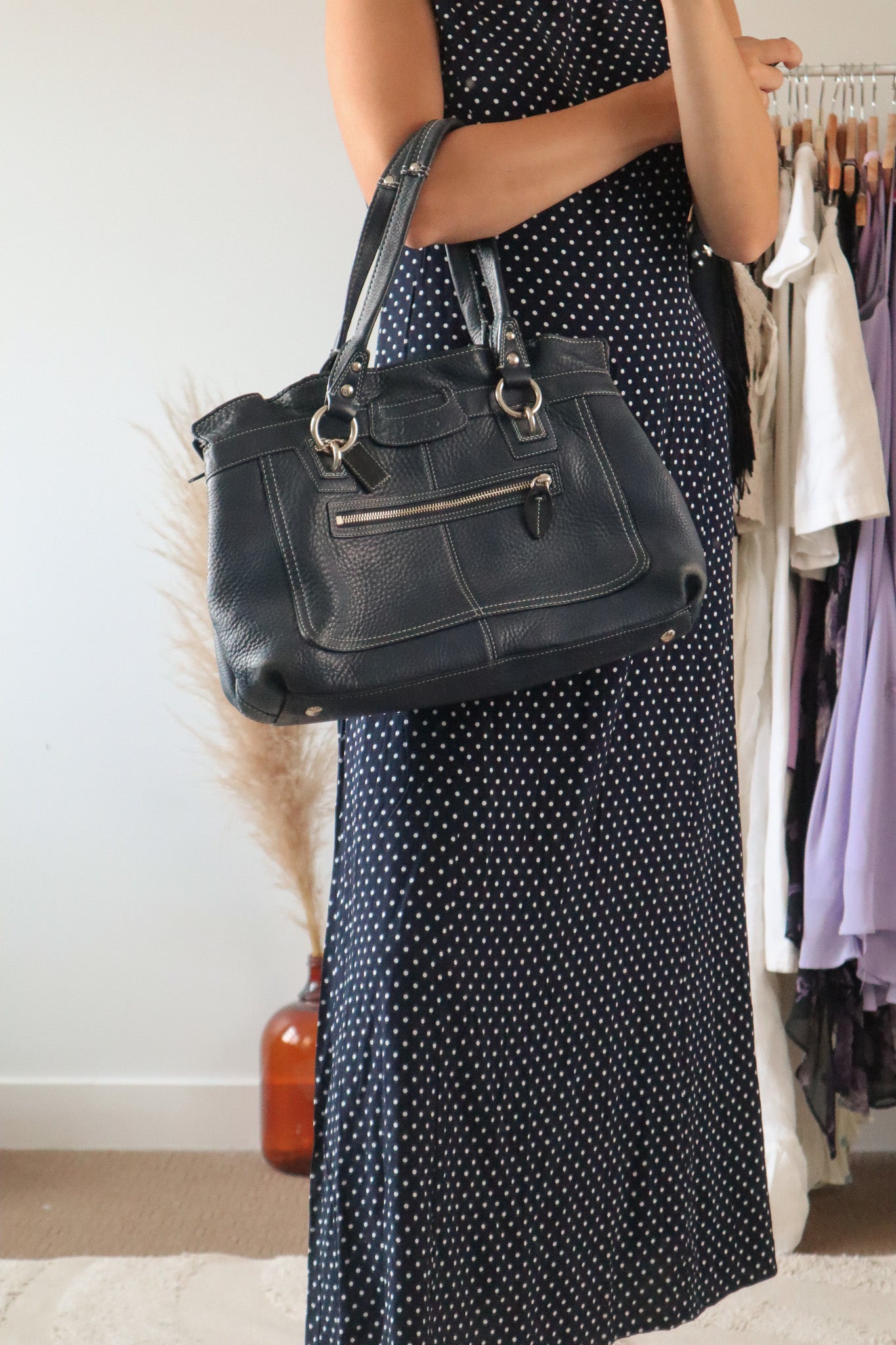 Coach x Leather Purse