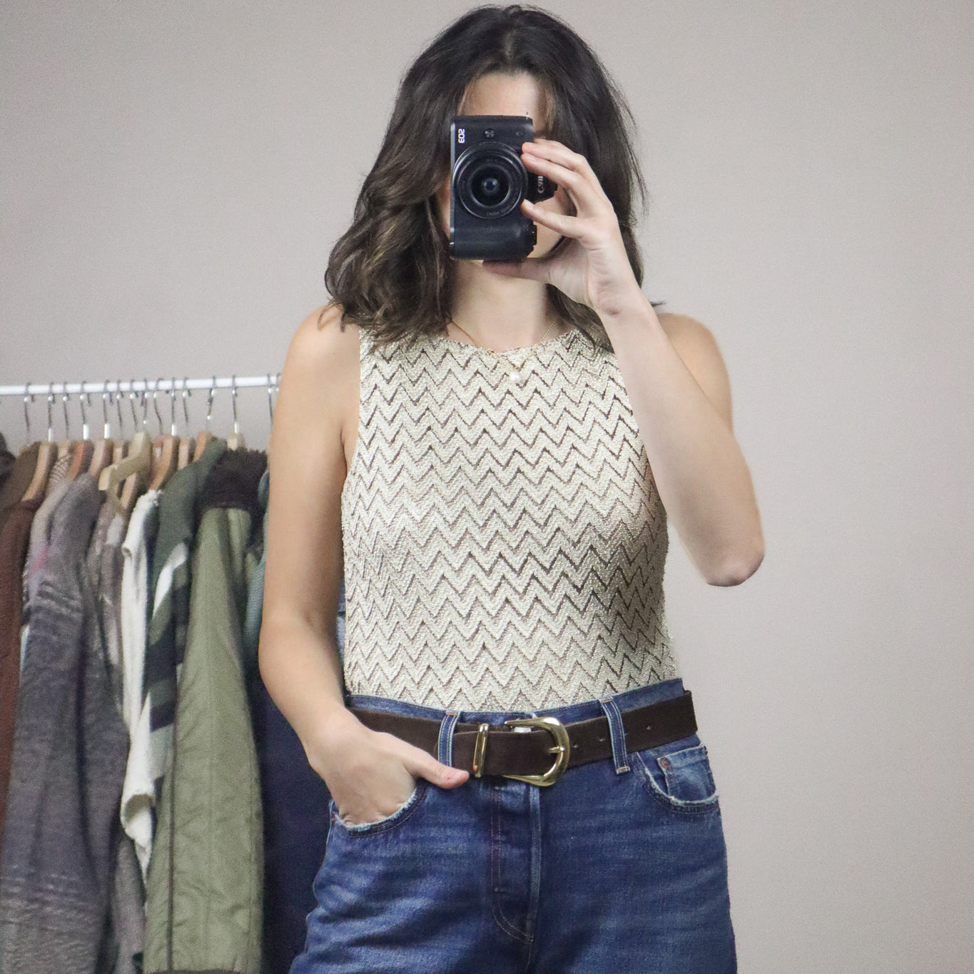 Vintage x Textured Tank (S)