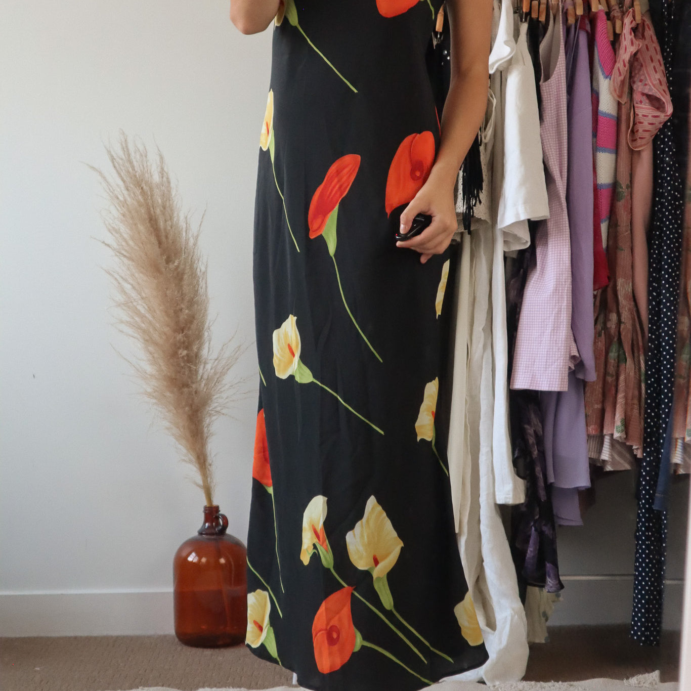Made in Canada x Vintage x Floral Maxi Dress (4/6)