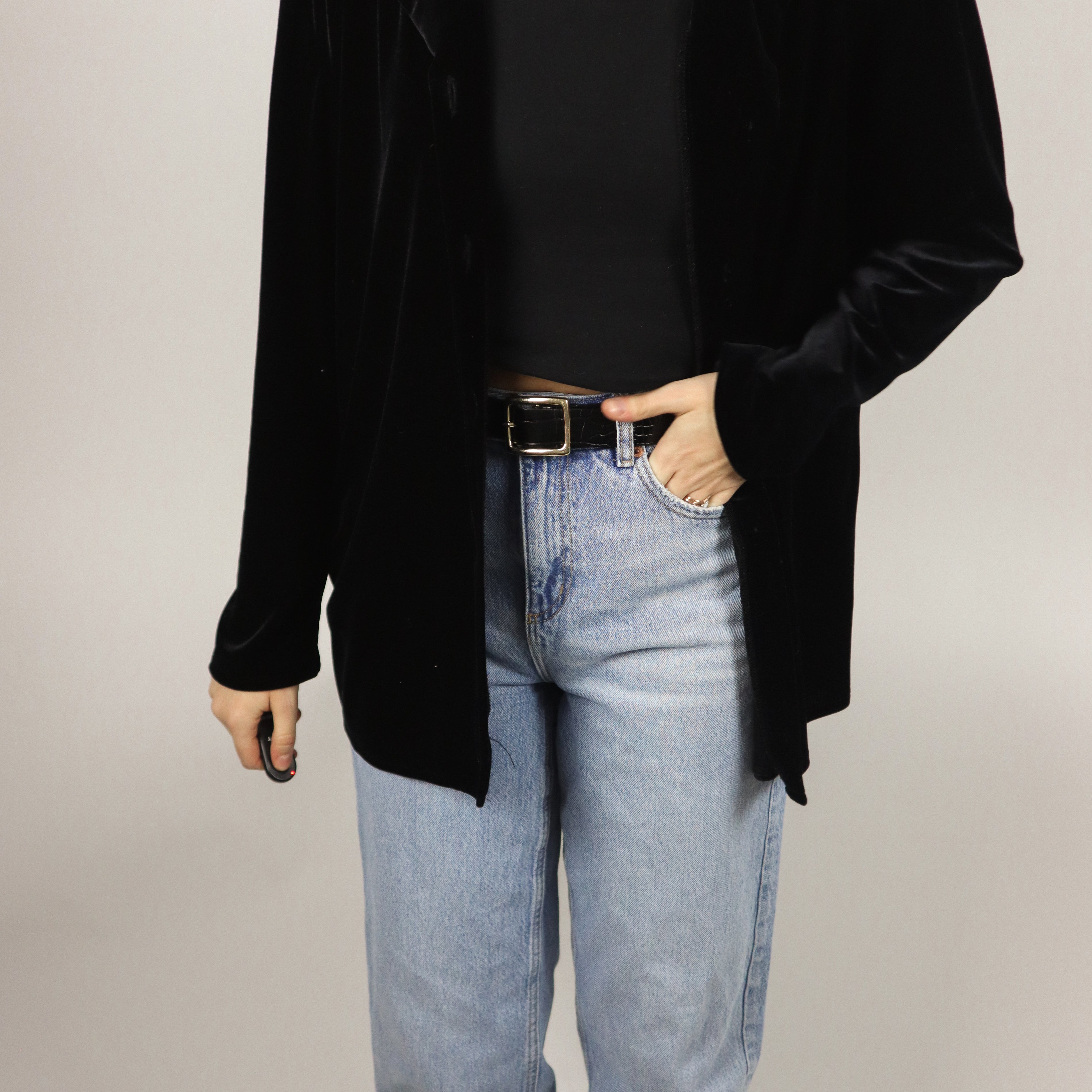 Vintage x Velvet Button Up (M/L)