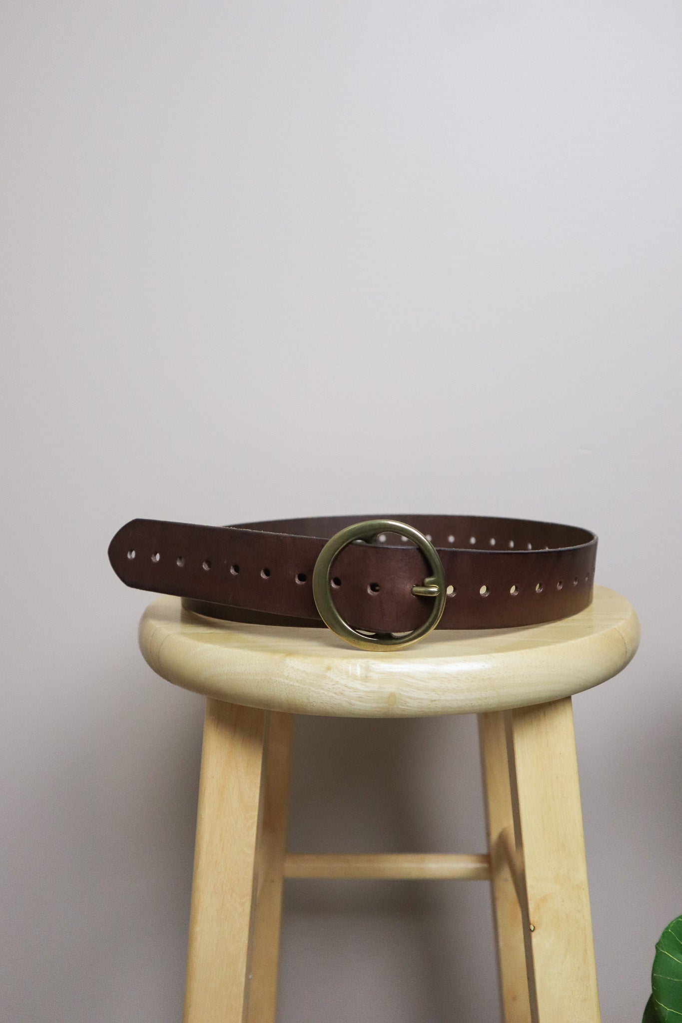 Modern x Leather Belt (XS/S)