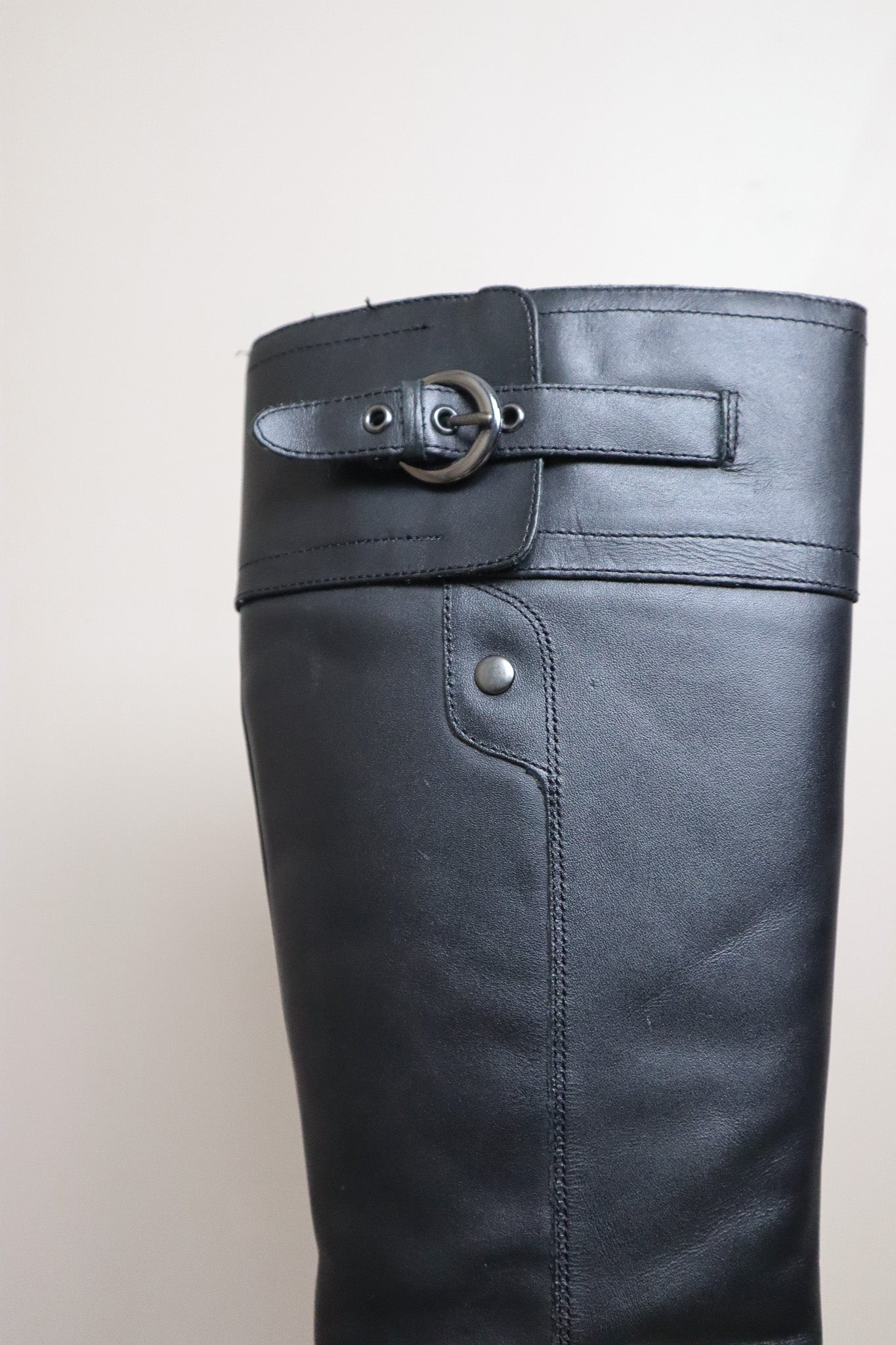 Vintage x Leather Boots (7.5/8)