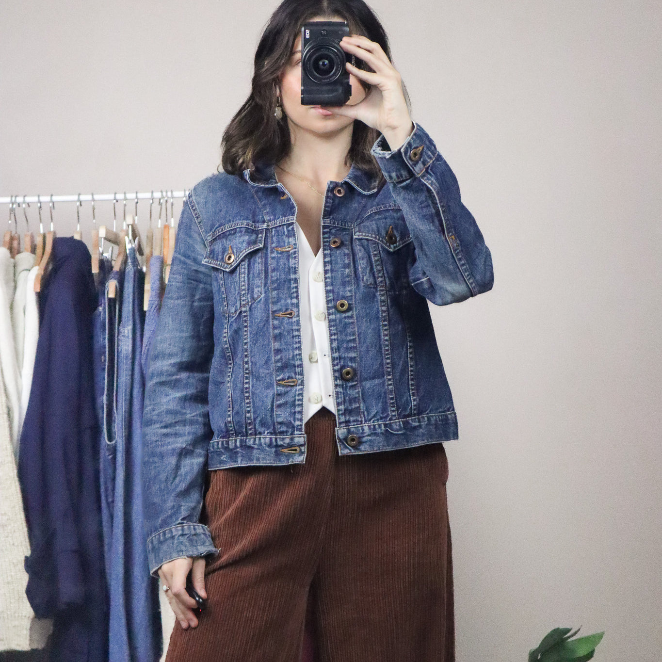 Made in Canada x Vintage x Denim Jaket (S)