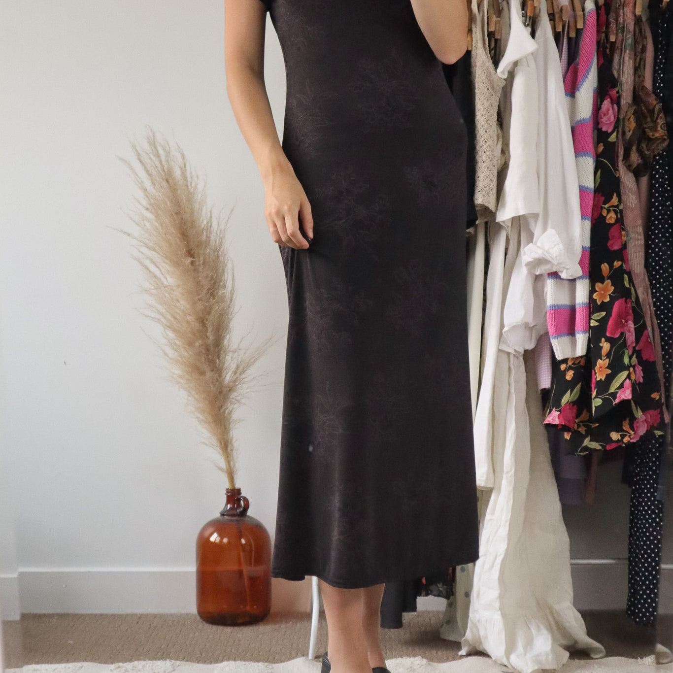 Made in Canada x Vintage x Floral Maxi Dress (4-8)