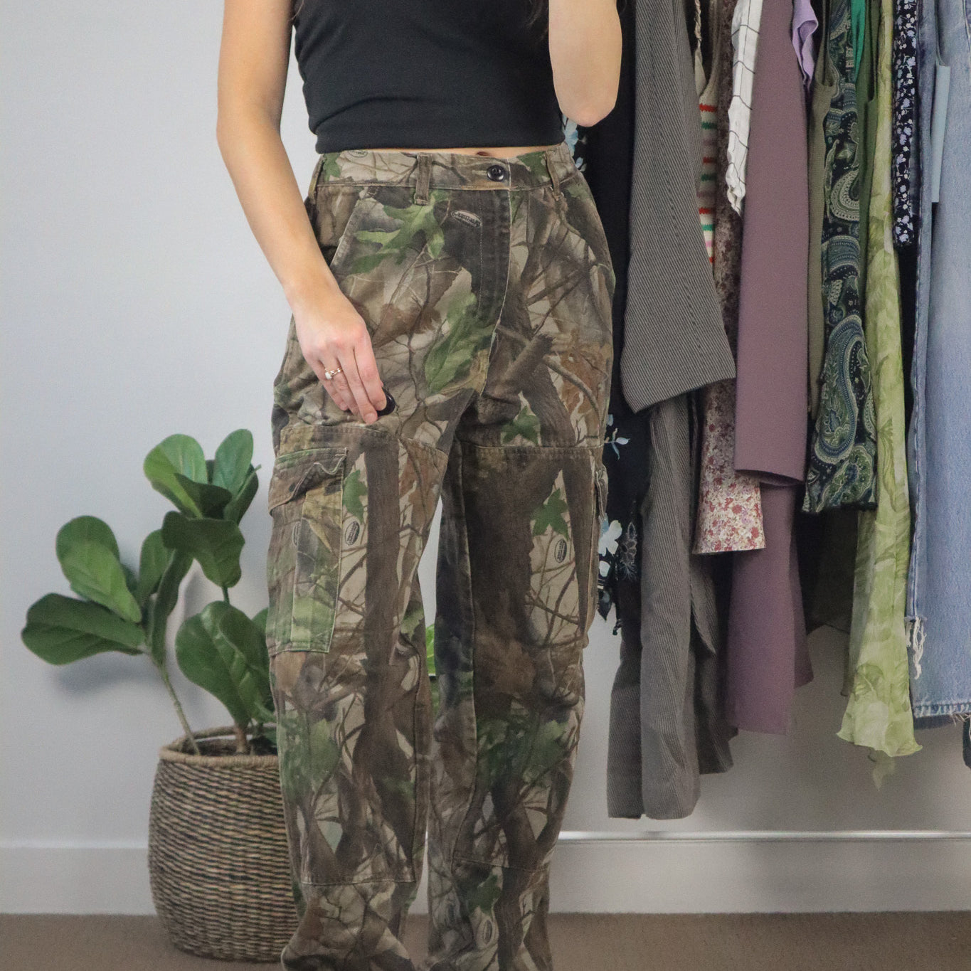 Vintage x Dickies Camo Cargo Pants (S/M)