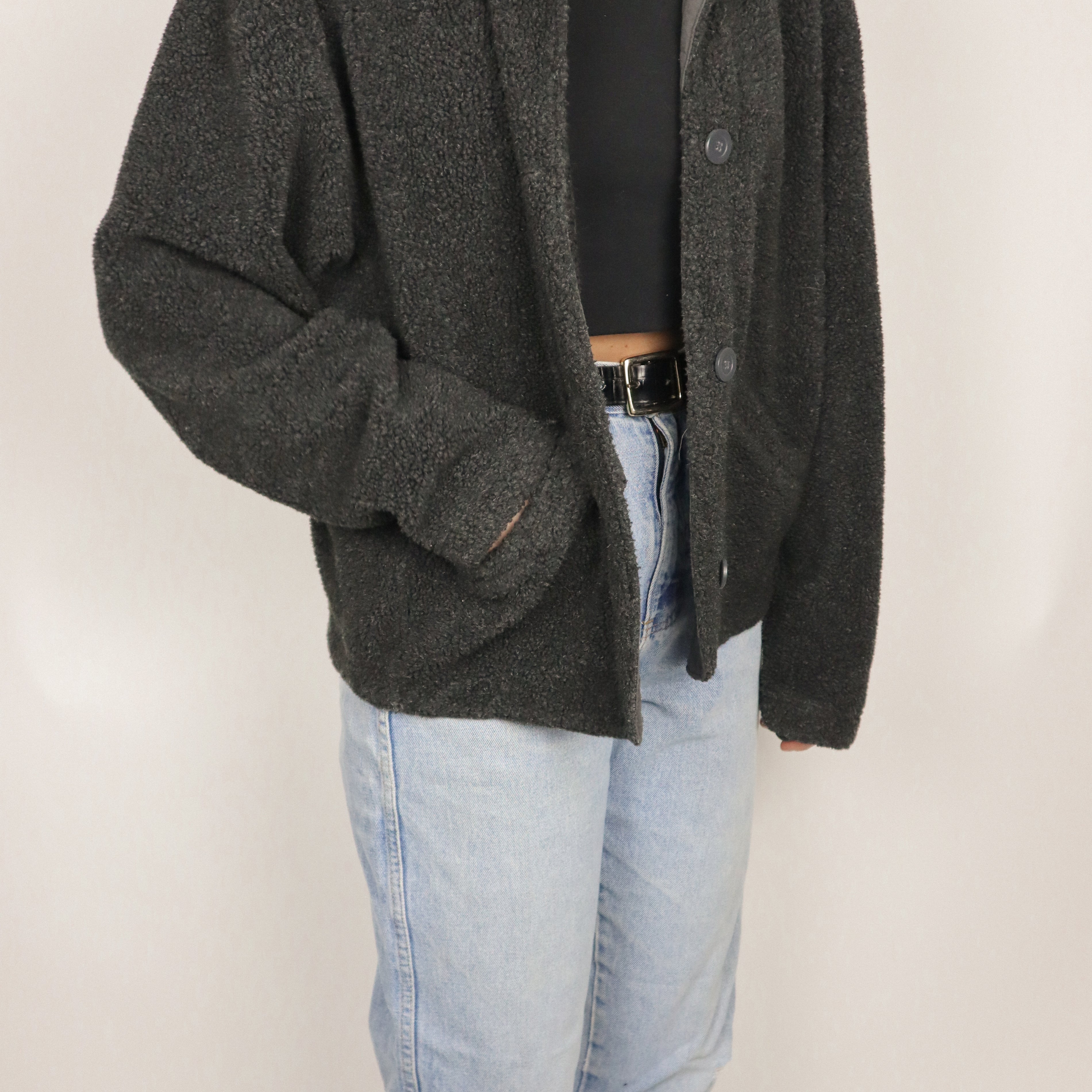 Vintage x Sherpa Jacket (M)