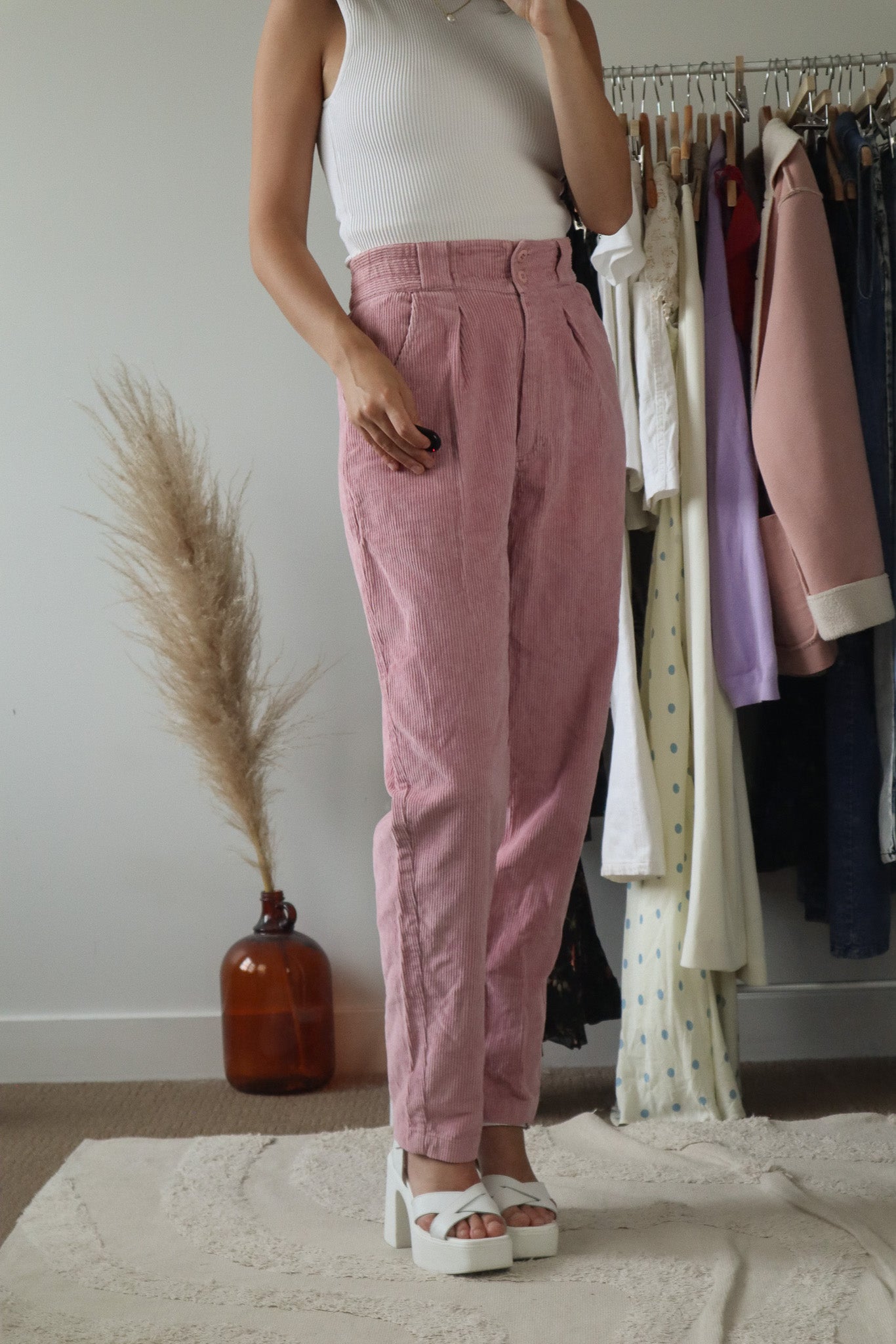 Vintage x Corduroy Pants (S)