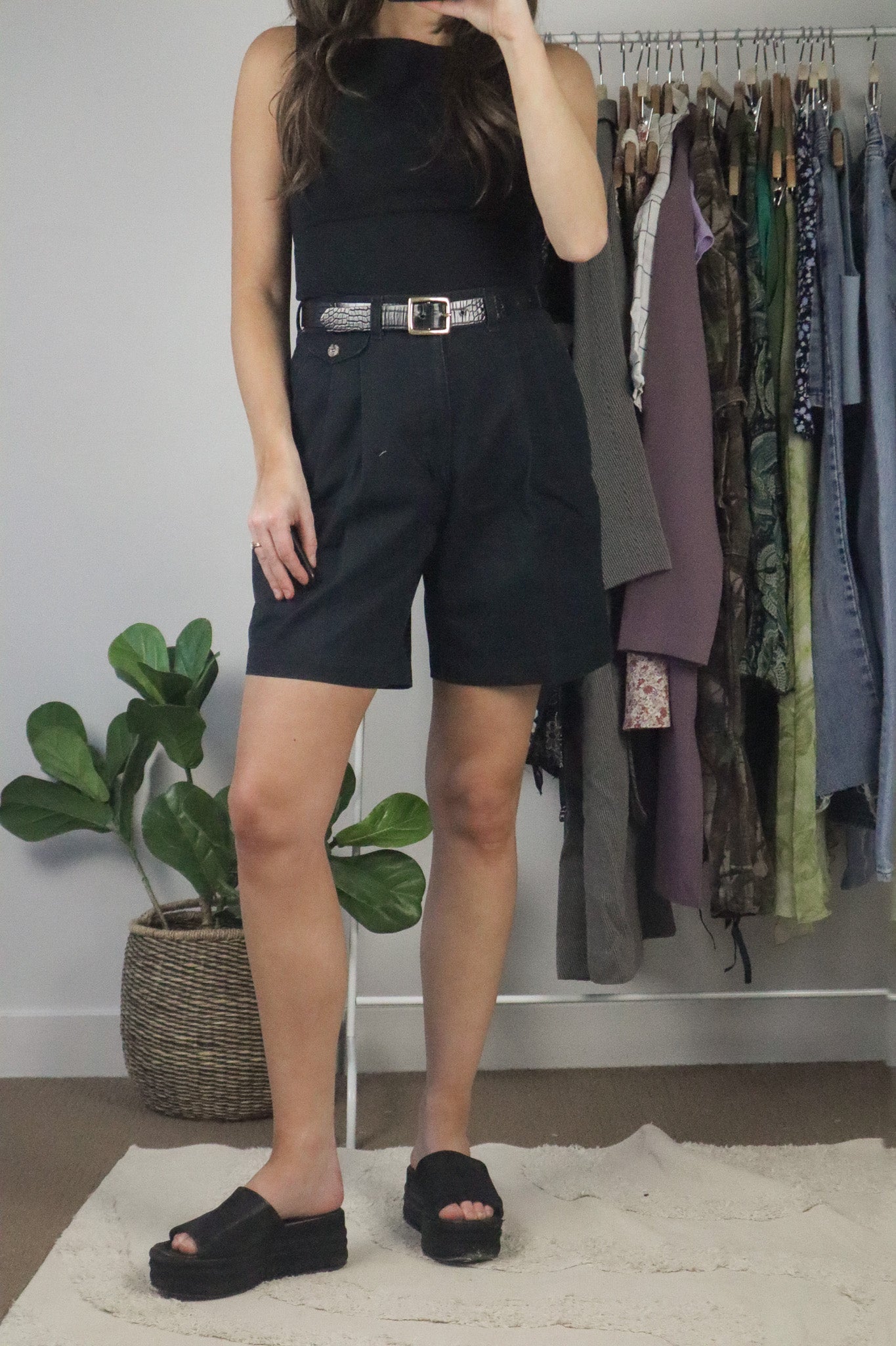 Made in Canada x Vintage x Pleated Shorts (4)