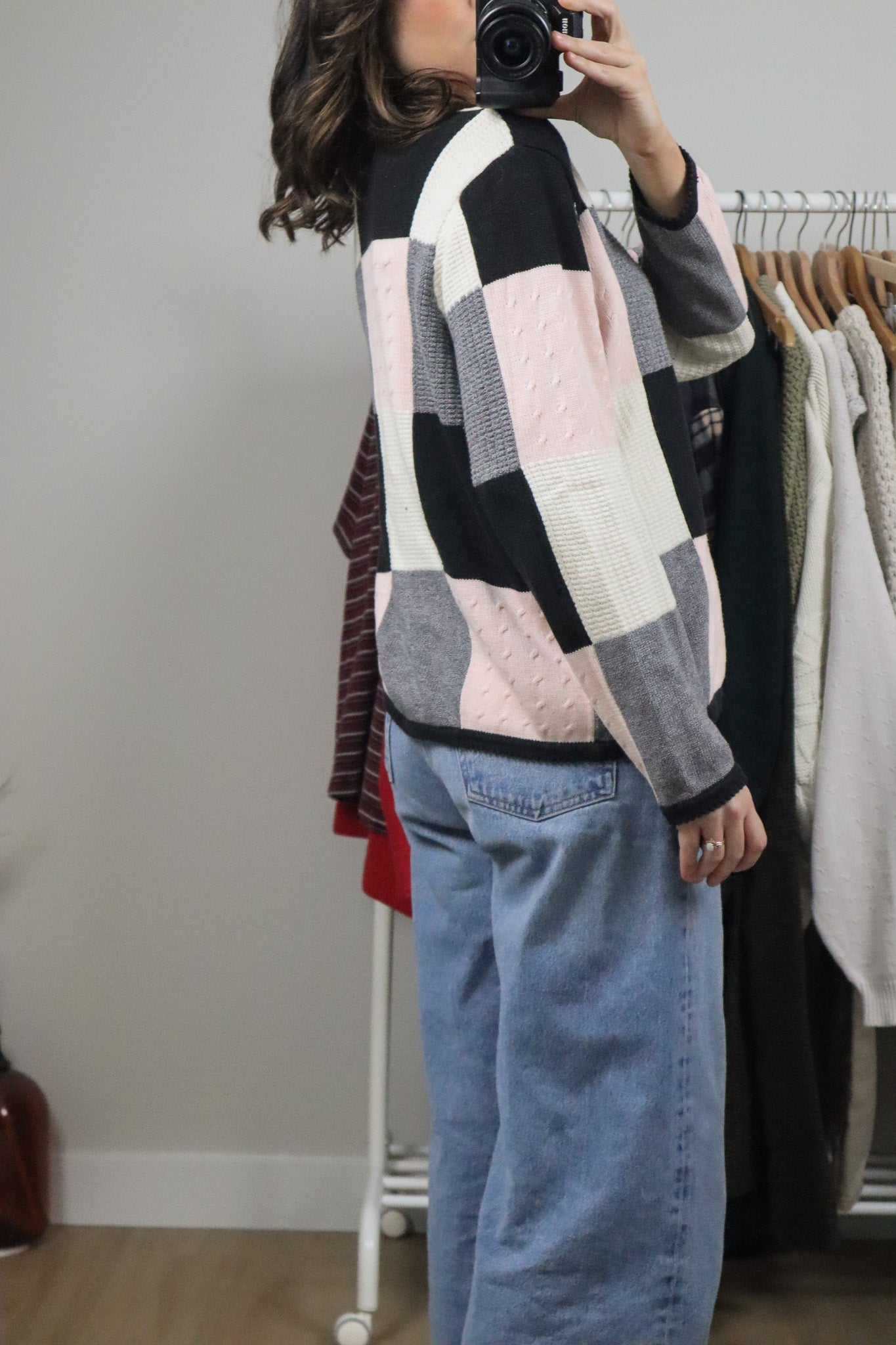 Vintage x Checkered Cardigan (M/L)