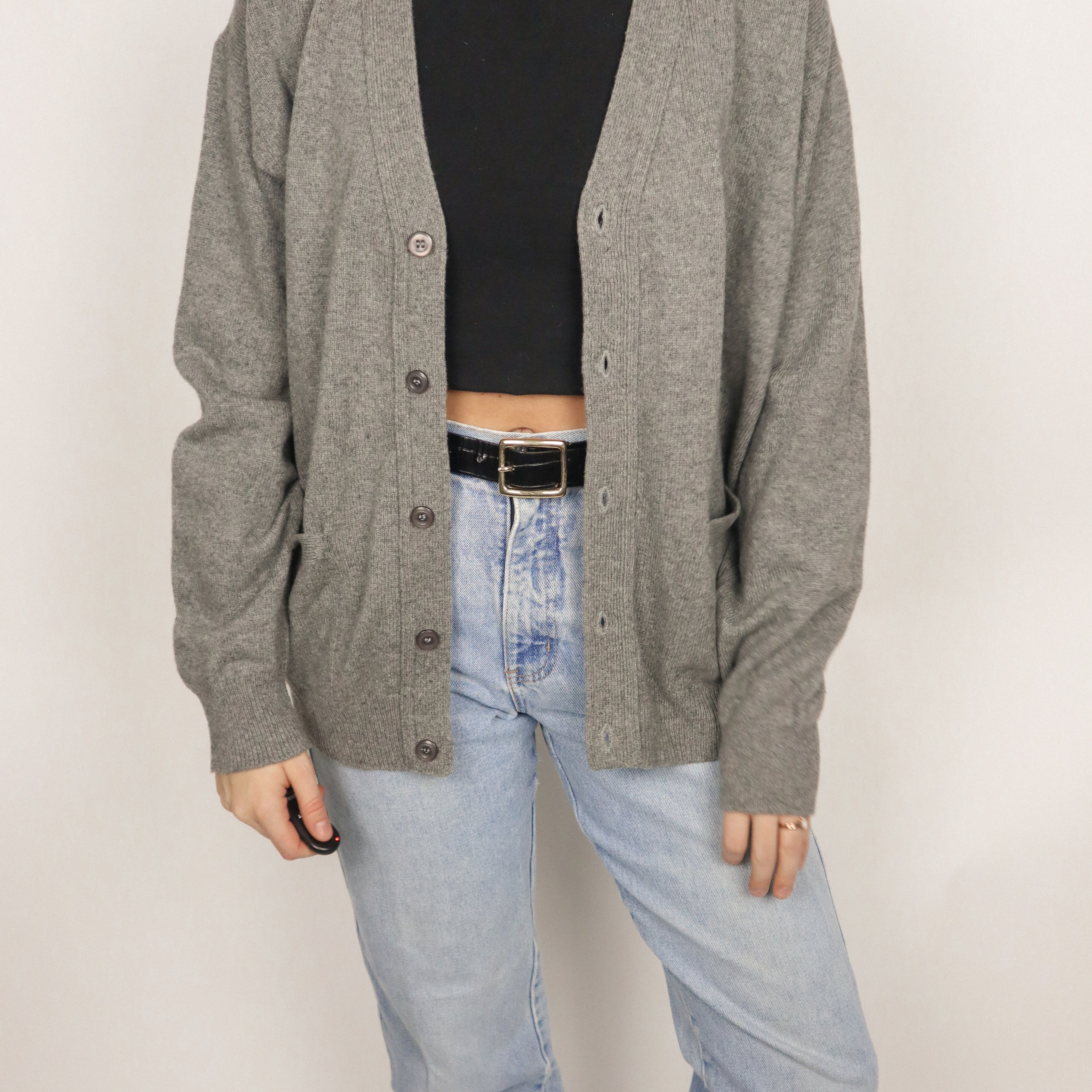 Vintage x Wool Cardigan (S/M)