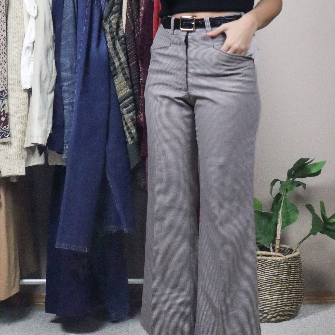 Made in Korea x Vintage x Houndstooth Trouser (6/8)