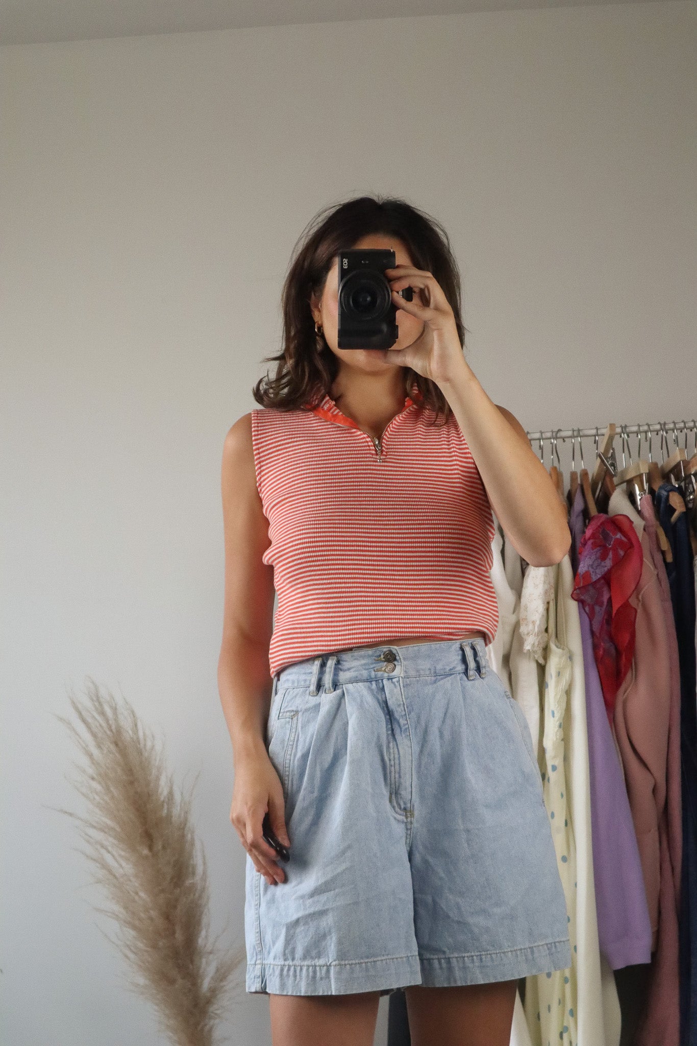 Vintage x Striped Tank (S/M)