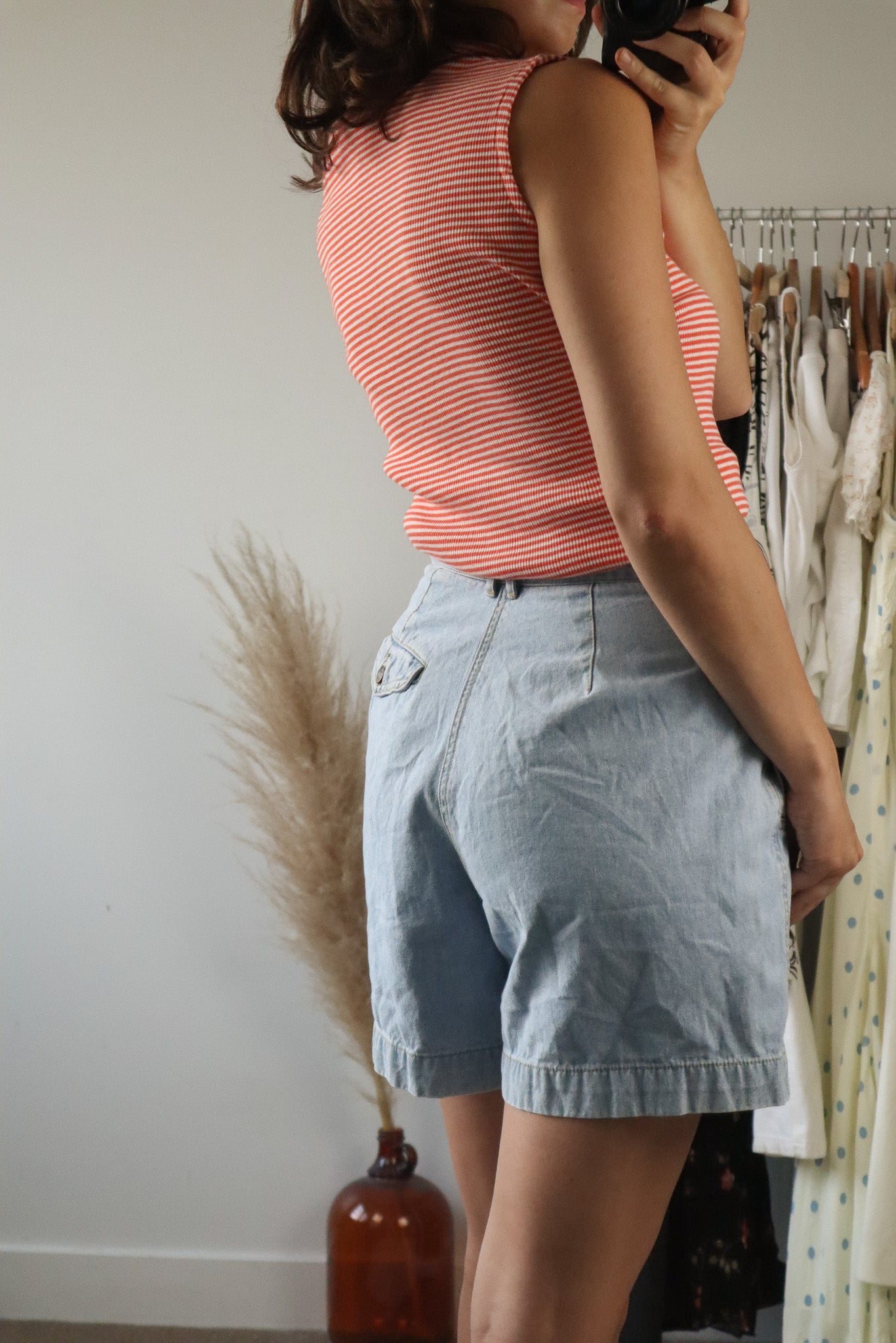 Vintage x Striped Tank (S/M)