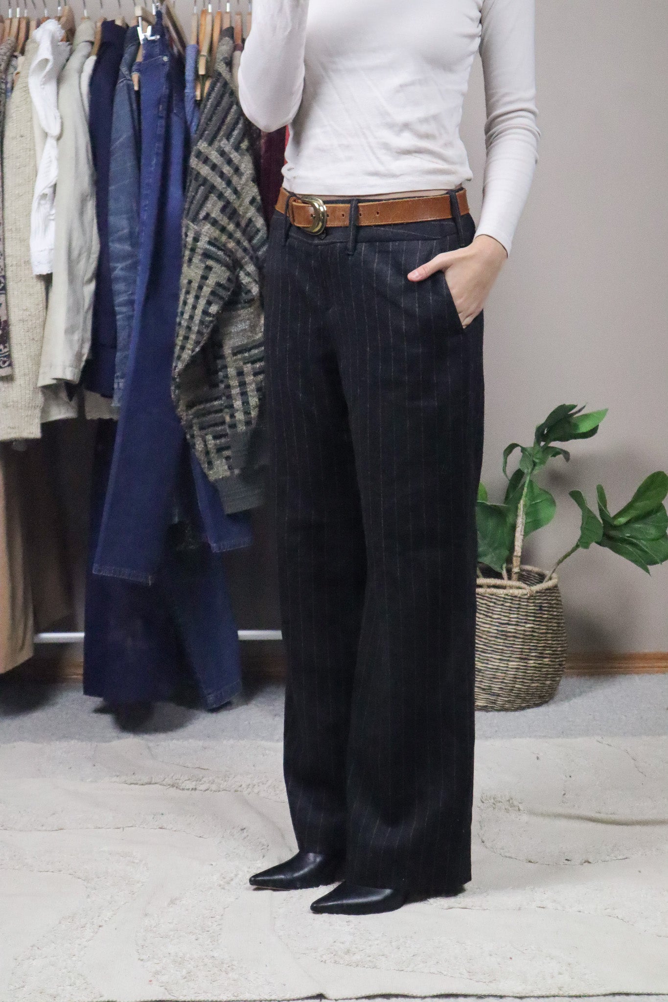 Vintage x Armani Collezioni Pinstriped Pants (8)