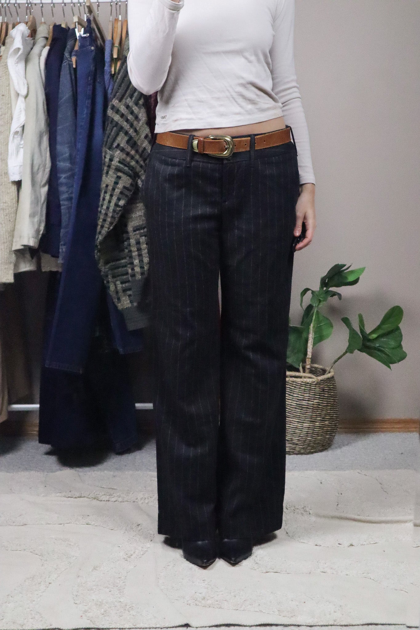 Vintage x Armani Collezioni Pinstriped Pants (8)