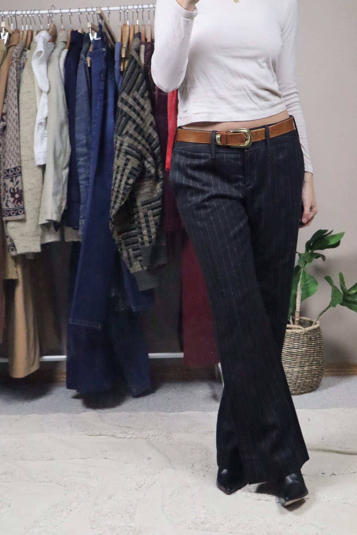 Vintage x Armani Collezioni Pinstriped Pants (8)