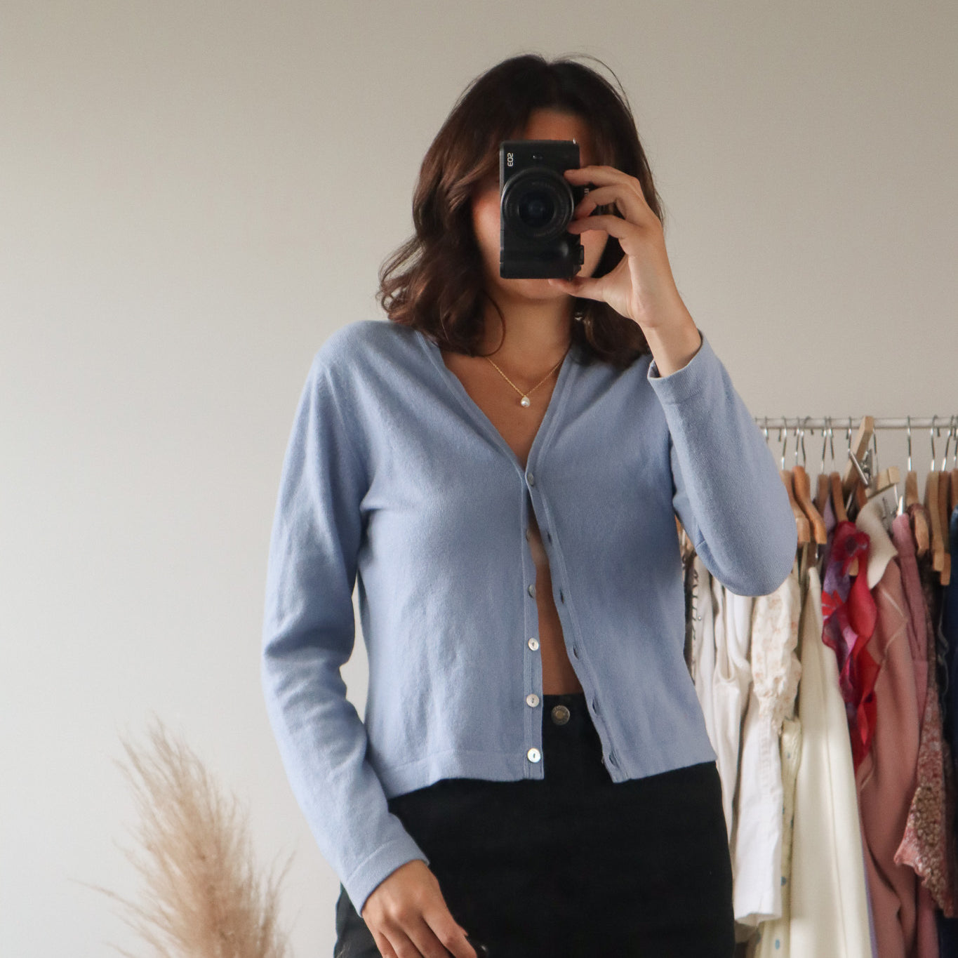 Made in Great Britain x Vintage x Cashmere Cardi (XS)