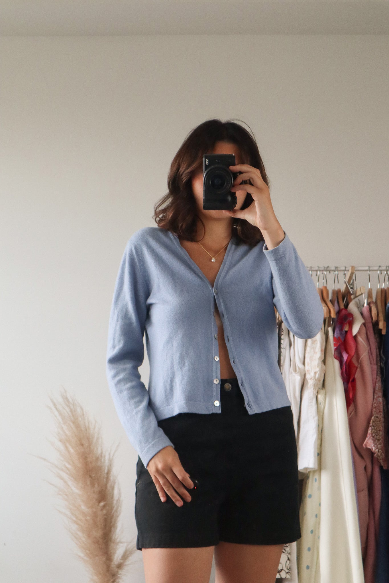 Made in Great Britain x Vintage x Cashmere Cardi (XS)