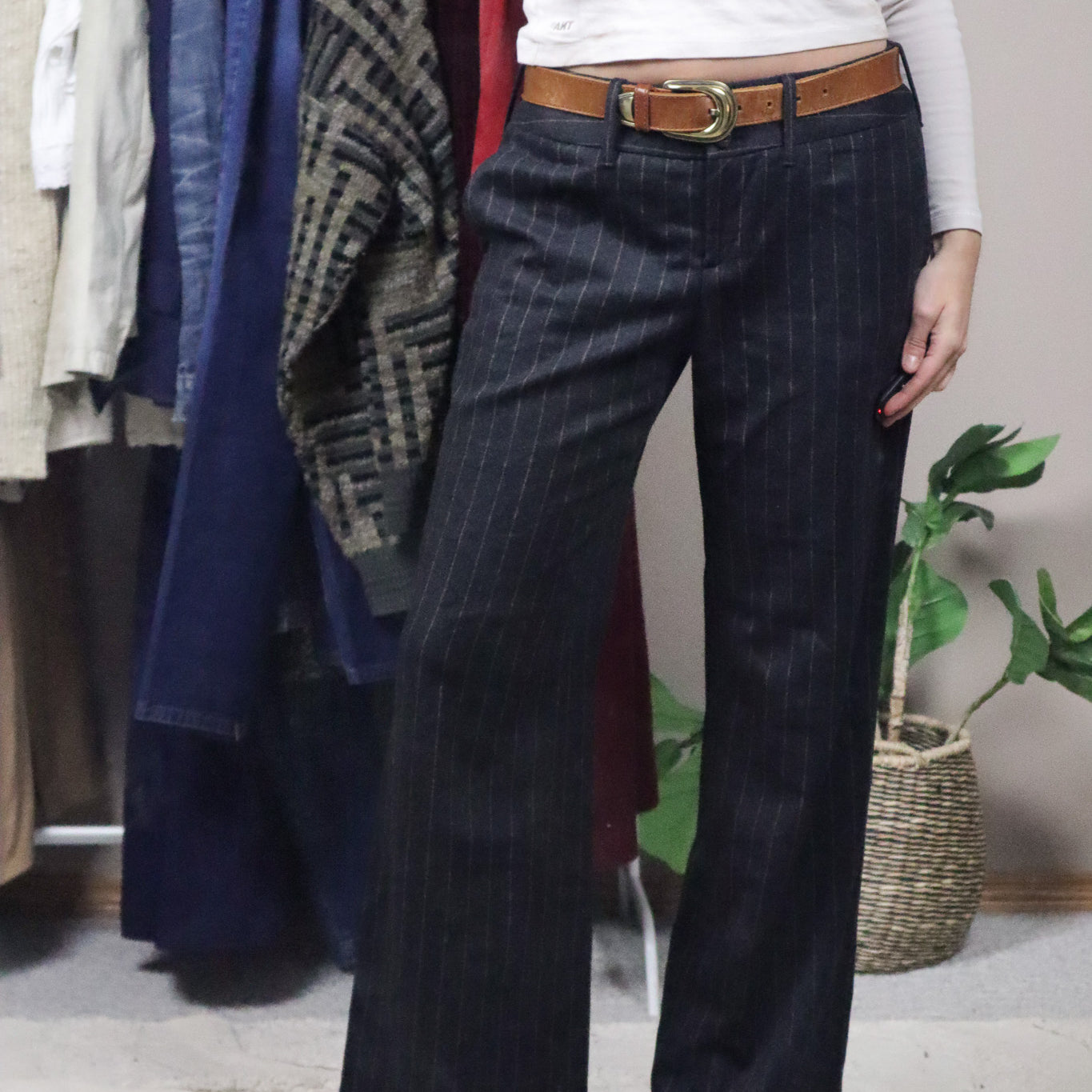 Vintage x Armani Collezioni Pinstriped Pants (8)