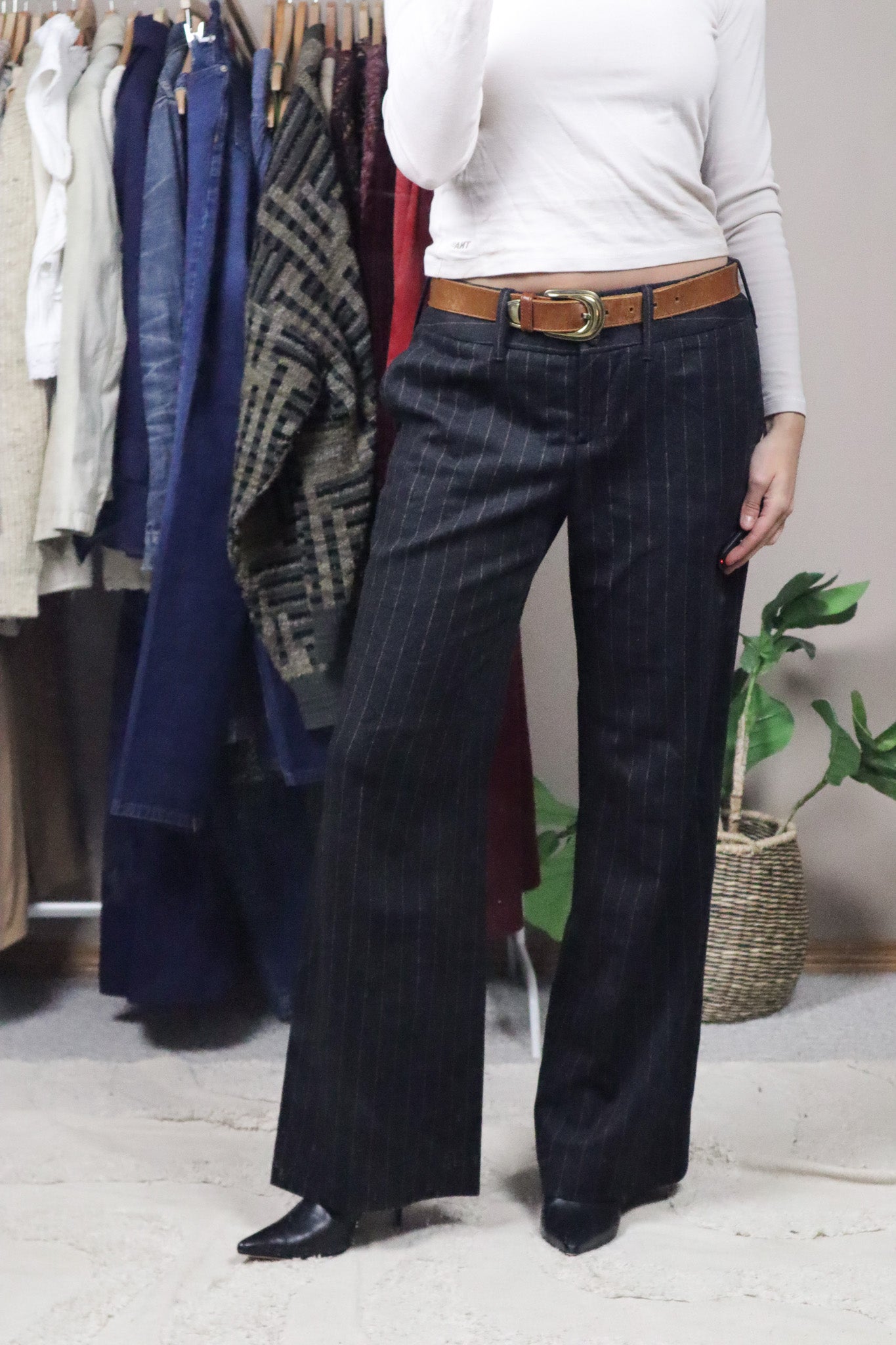Vintage x Armani Collezioni Pinstriped Pants (8)