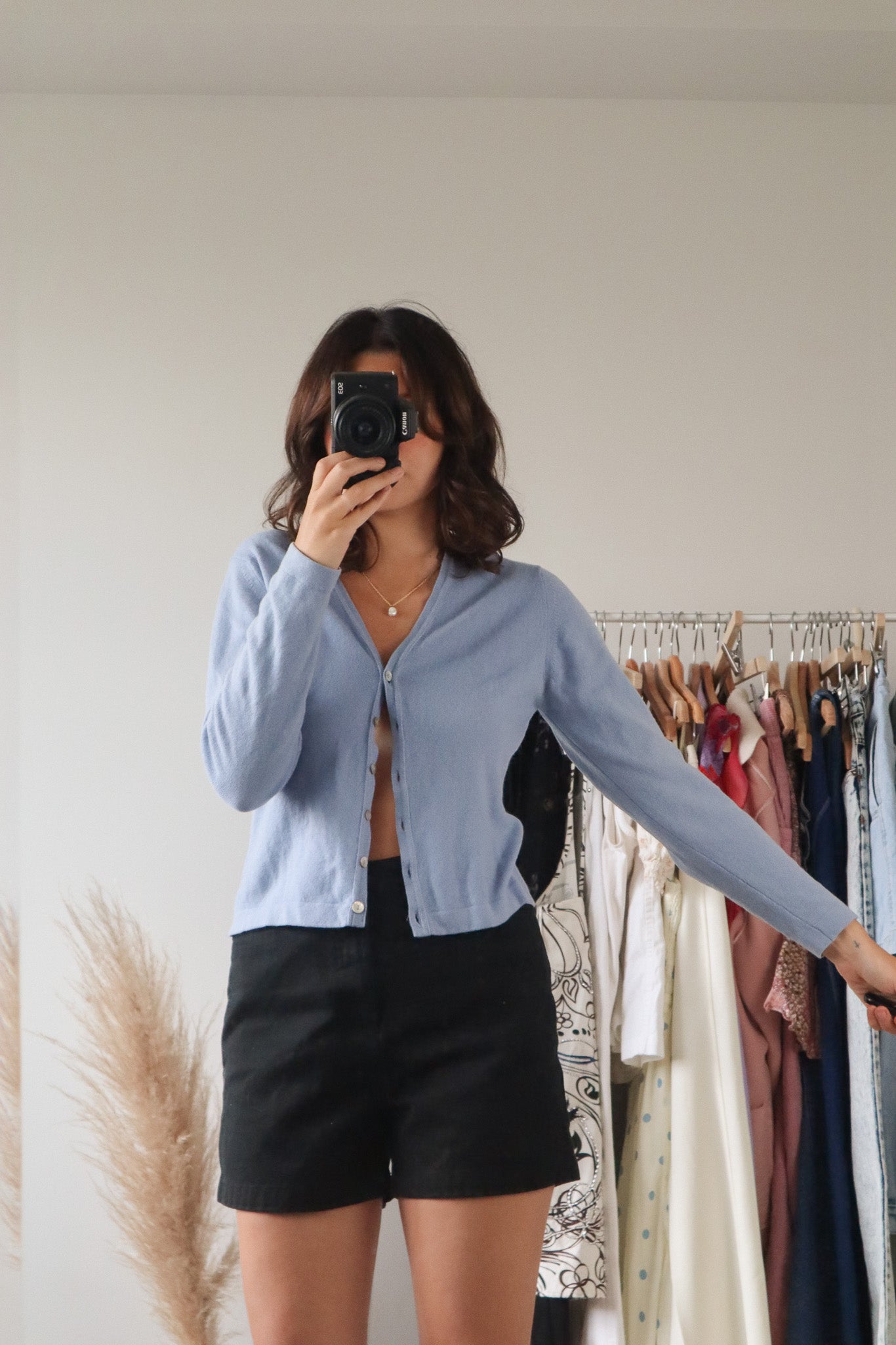 Made in Great Britain x Vintage x Cashmere Cardi (XS)