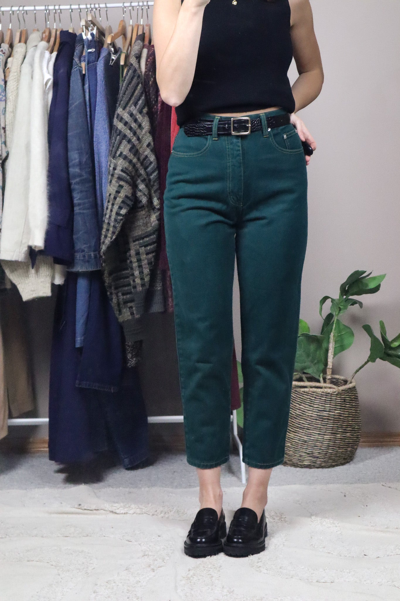 Vintage x Green Mom Jeans (0/2)