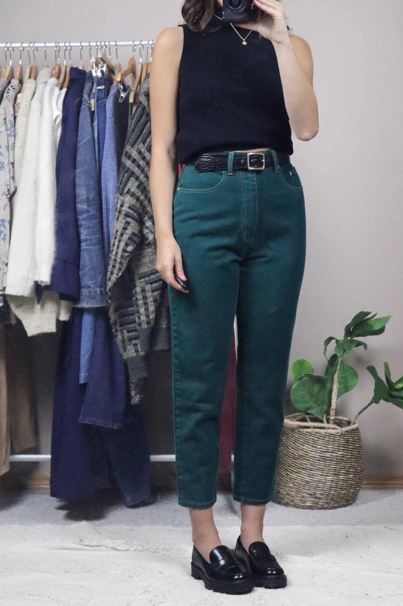 Vintage x Green Mom Jeans (0/2)