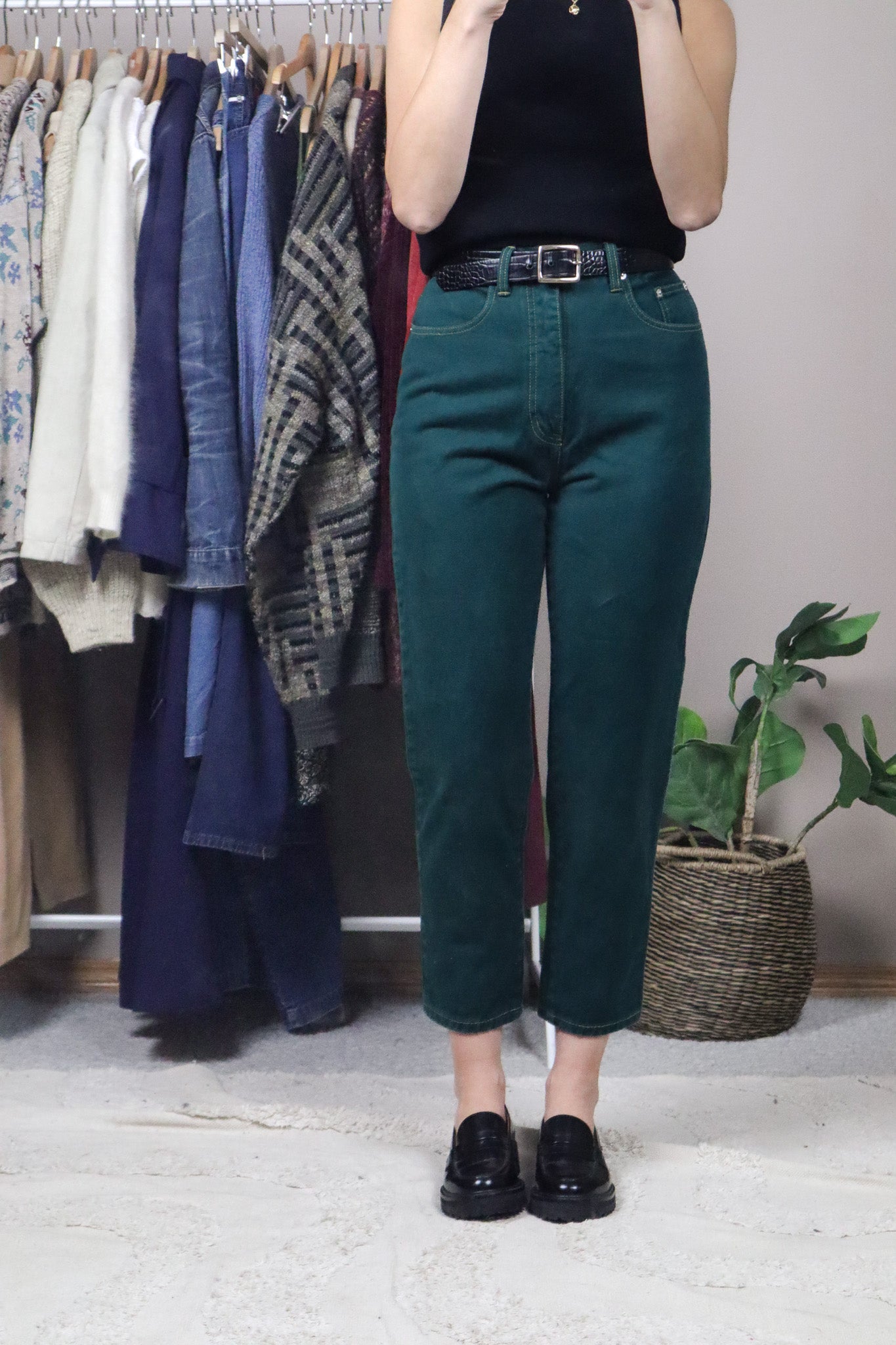 Vintage x Green Mom Jeans (0/2)