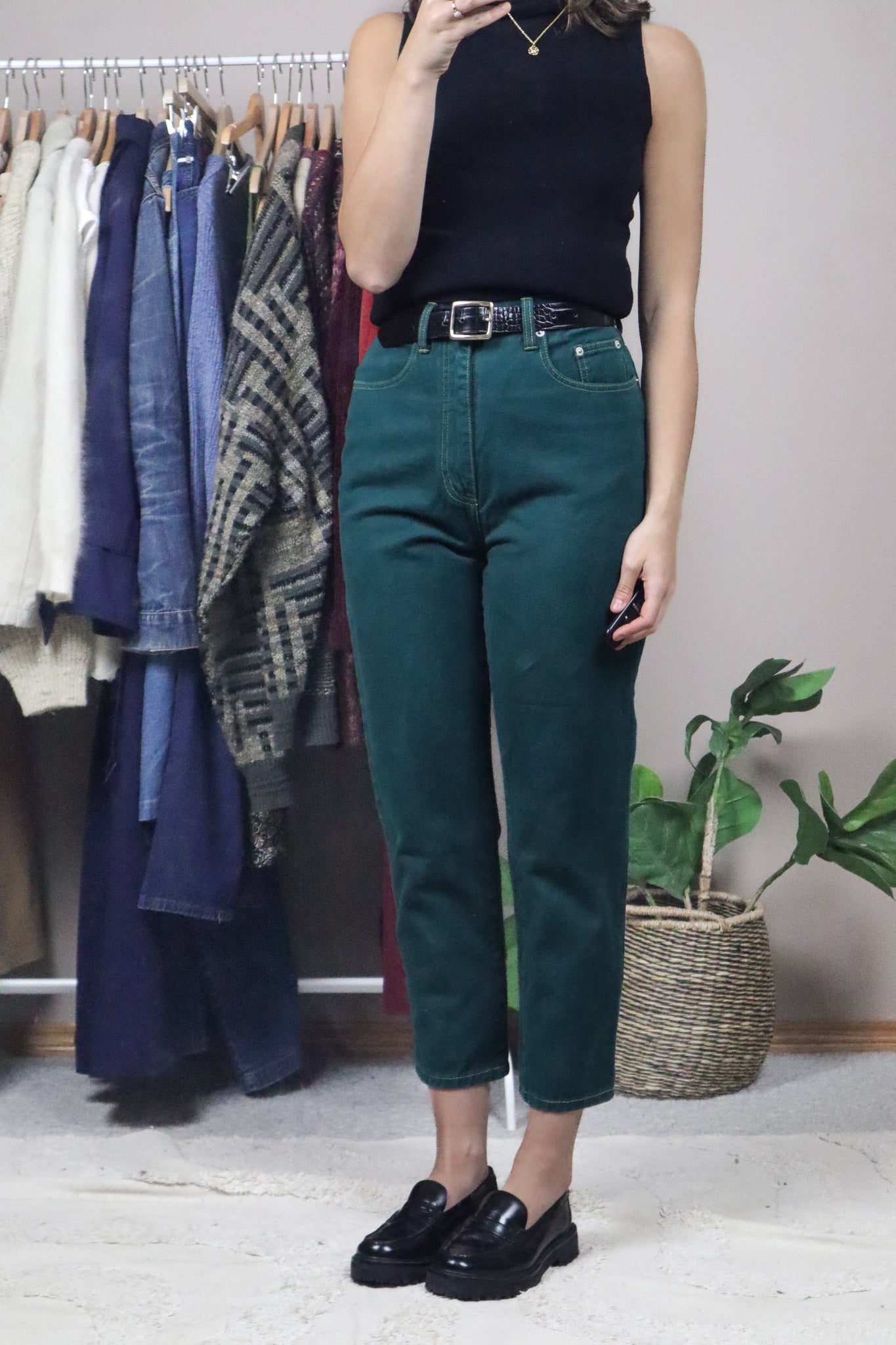 Vintage x Green Mom Jeans (0/2)