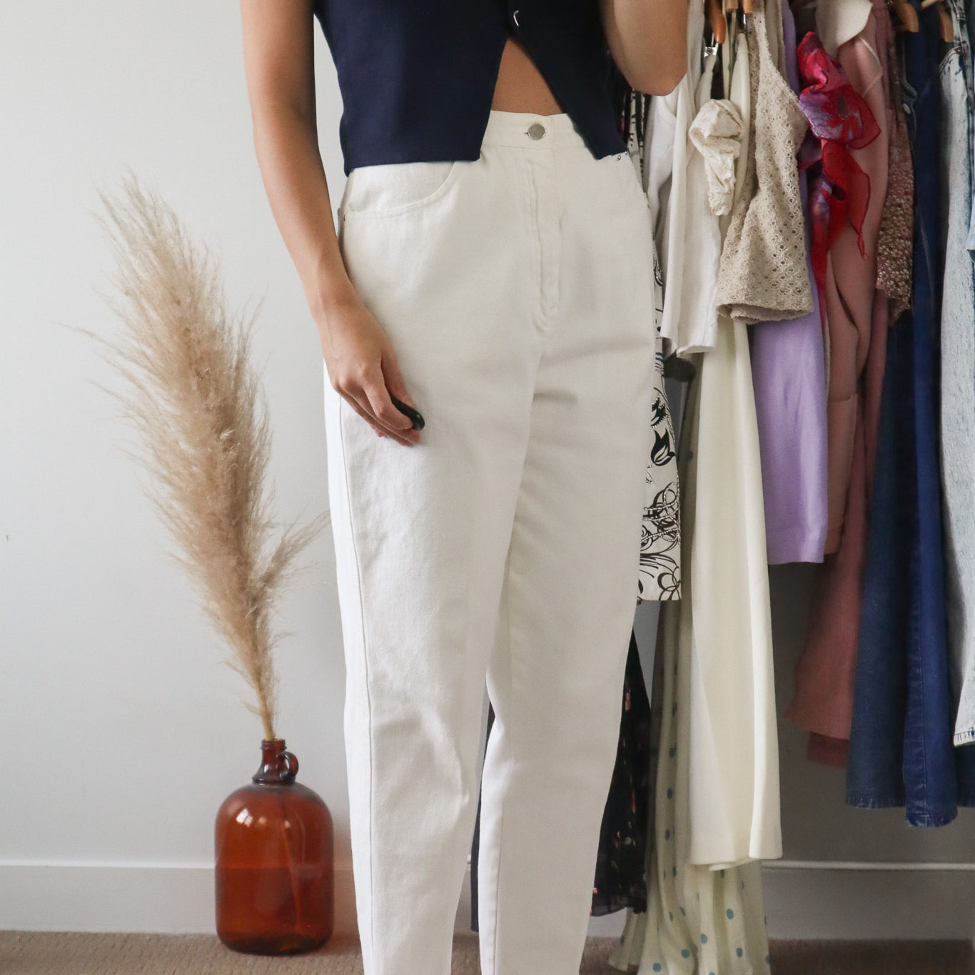 Vintage x Studded Jeans (4)