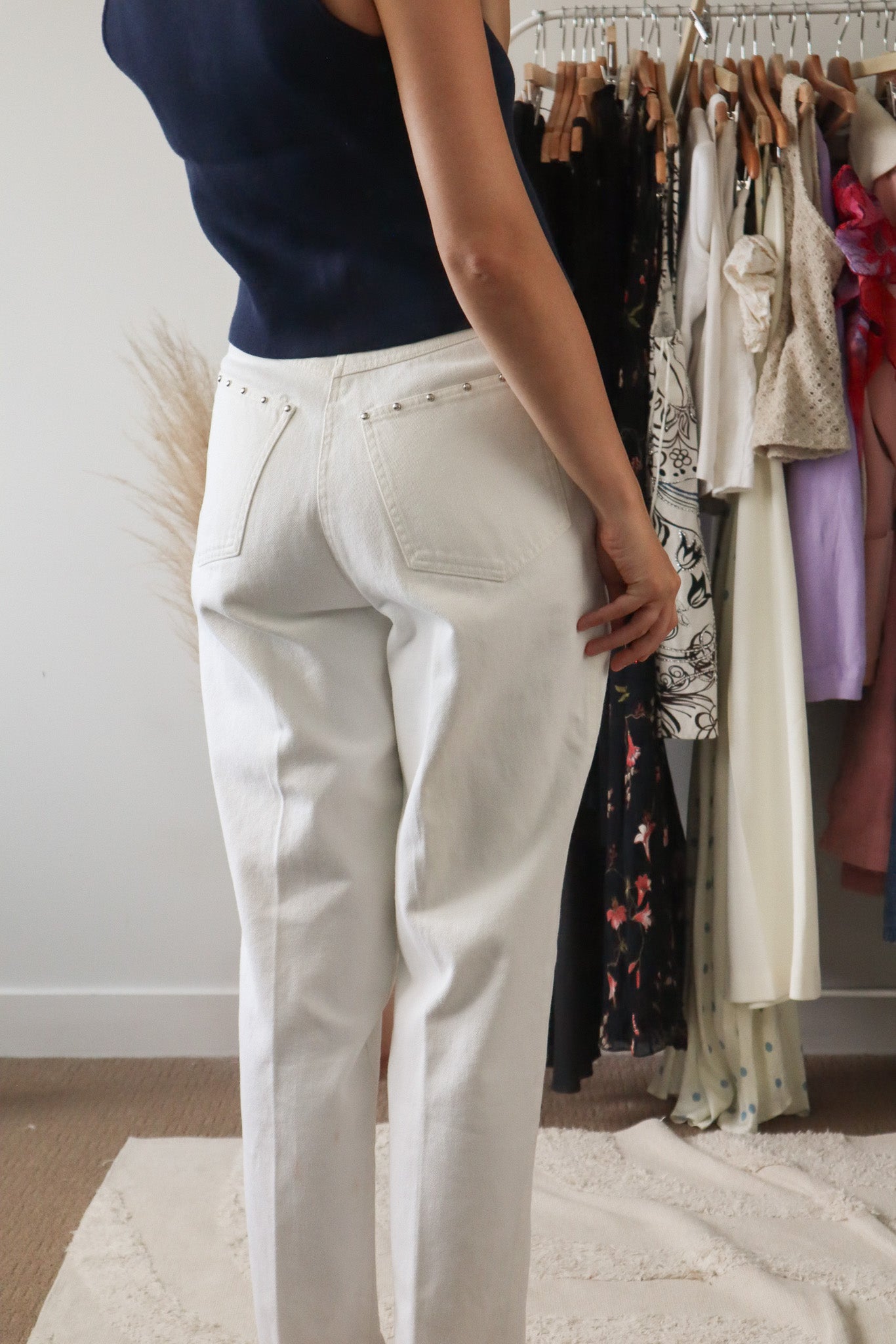 Vintage x Studded Jeans (4)