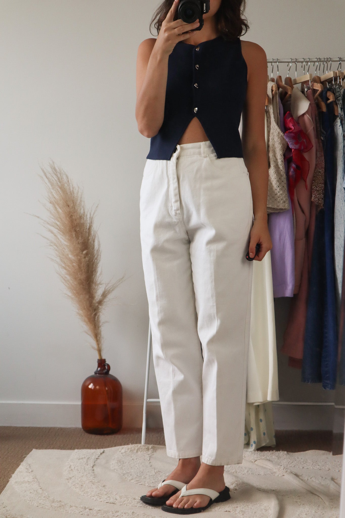 Vintage x Studded Jeans (4)