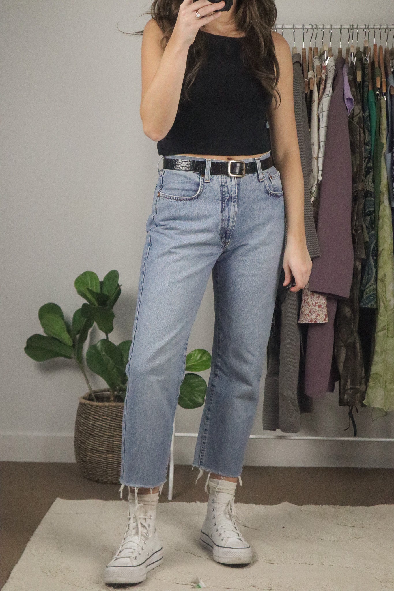 Made in Italy x Vintage x Ankle Crop Jeans (4)