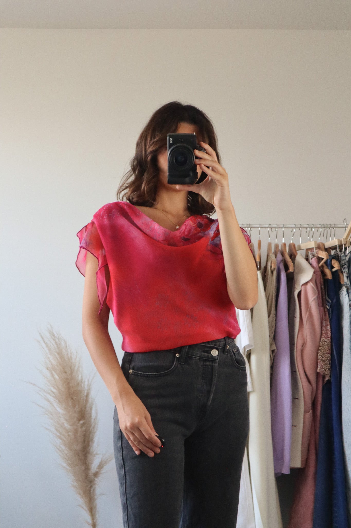 Made in Canada x Mesh Floral Tank (L/XL)