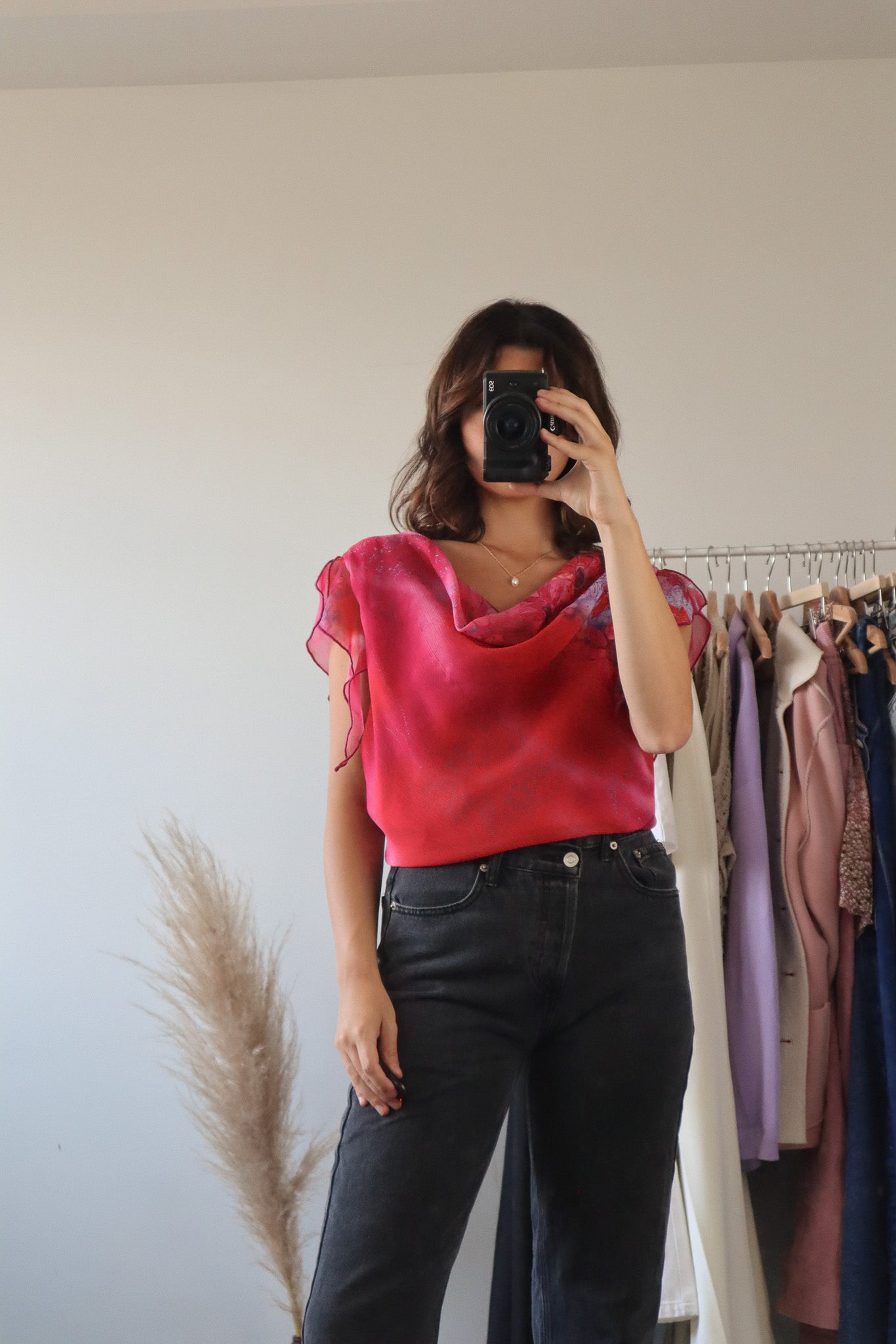 Made in Canada x Mesh Floral Tank (L/XL)