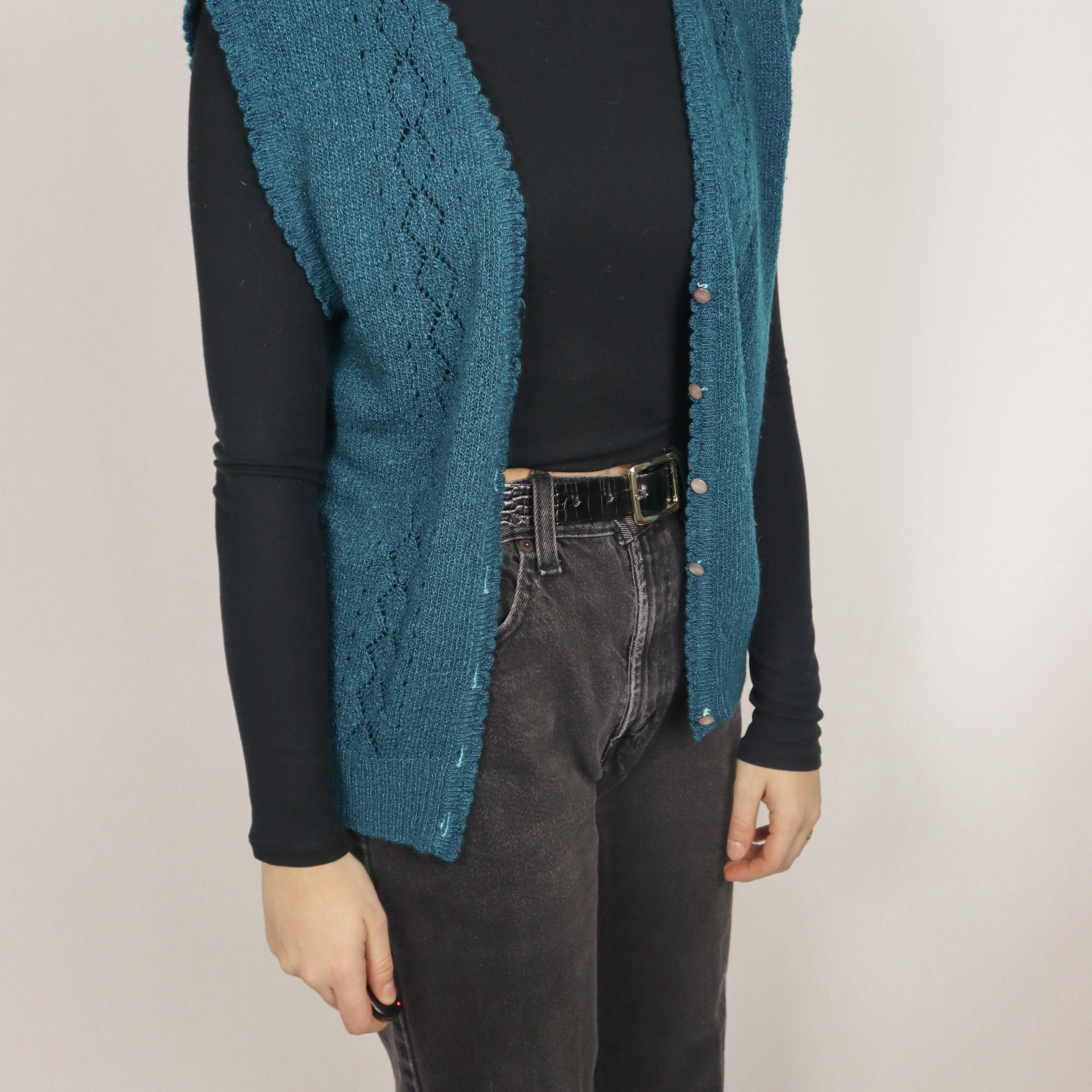 Vintage x Knit Vest (S/M)
