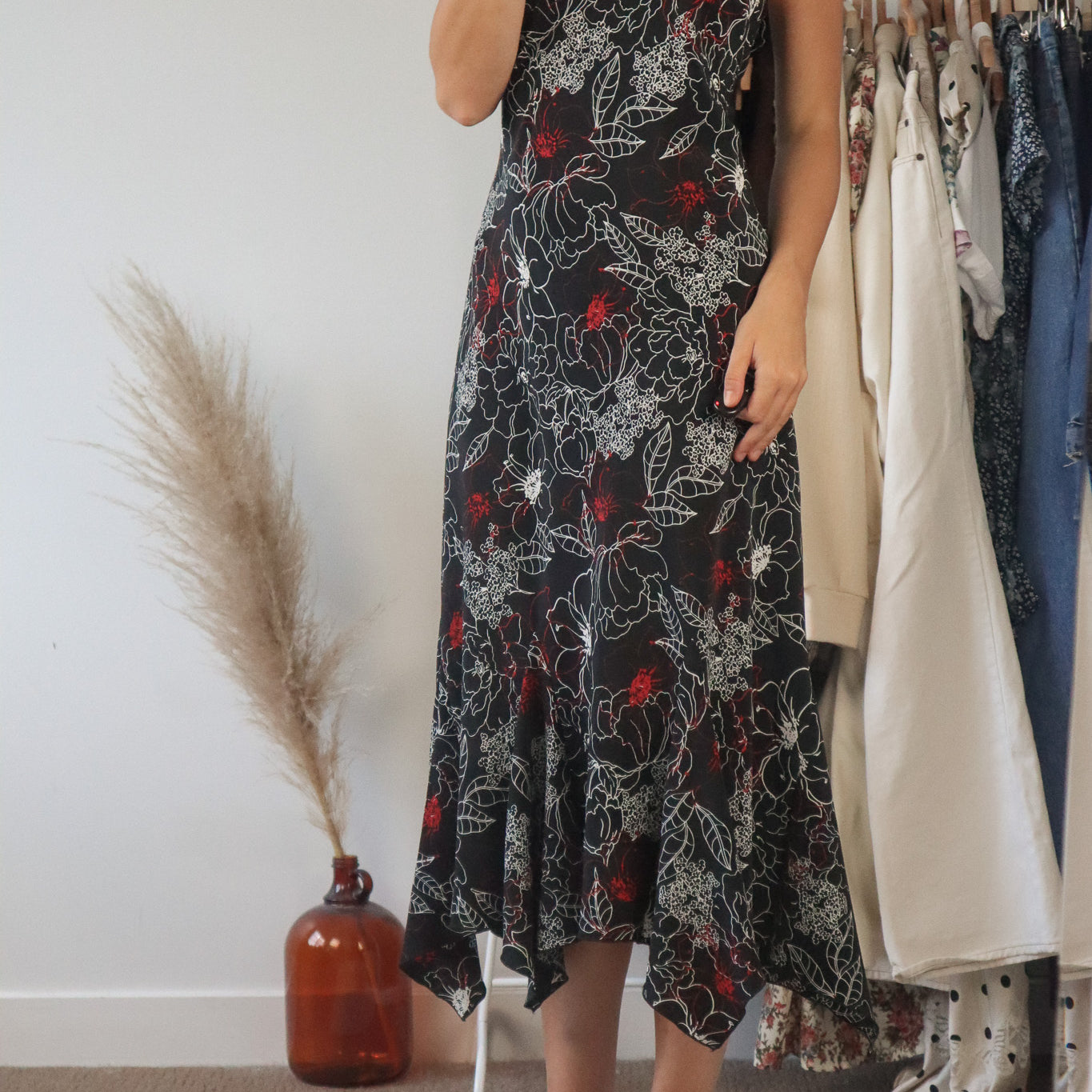 Made in Canada x Vintage x Floral Dress (6/8)