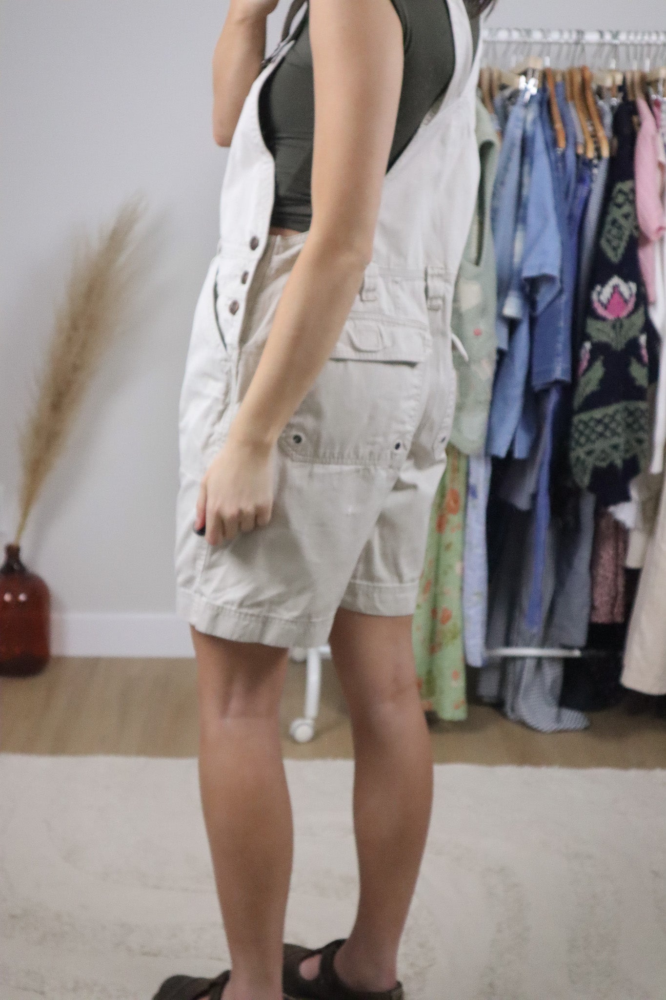Vintage x Cotton Shortalls (M)