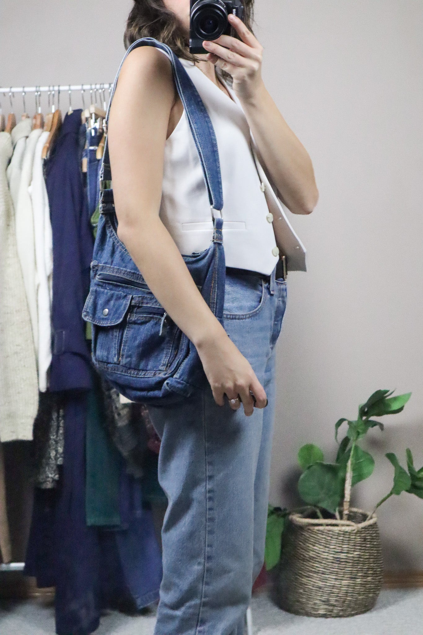 Vintage x Denim Purse