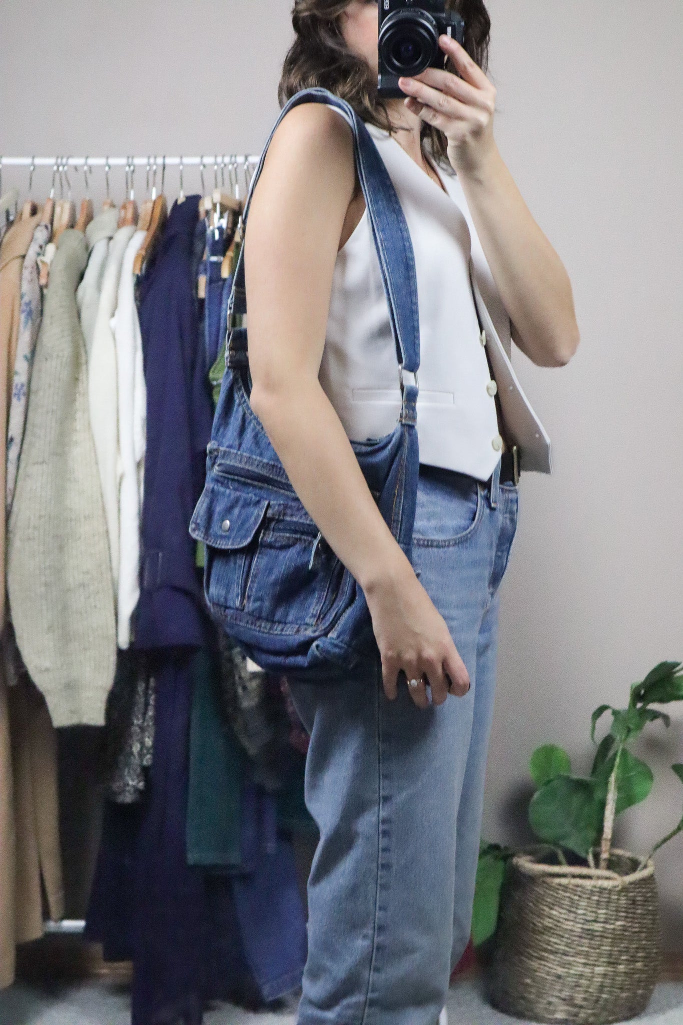 Vintage x Denim Purse