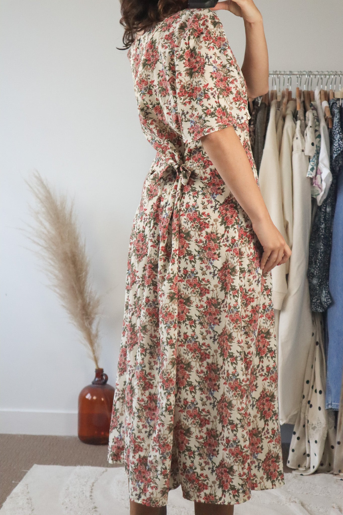 Made in Canada x Vintage x Floral Maxi Dress (10)