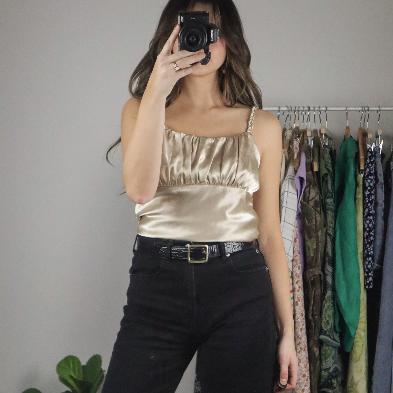 Made in USA x Vintage x Satin Tank (4/6)