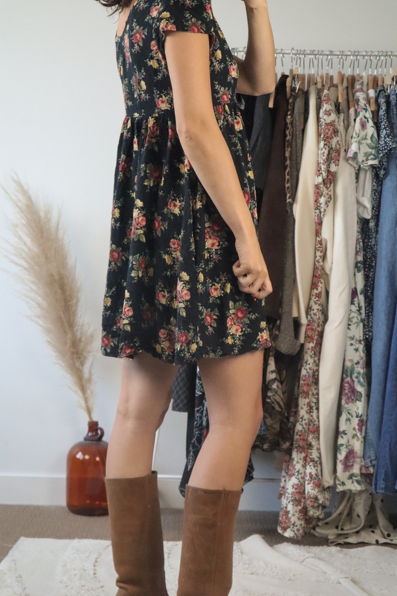 Ralph Lauren x Floral Babydoll Dress (M)