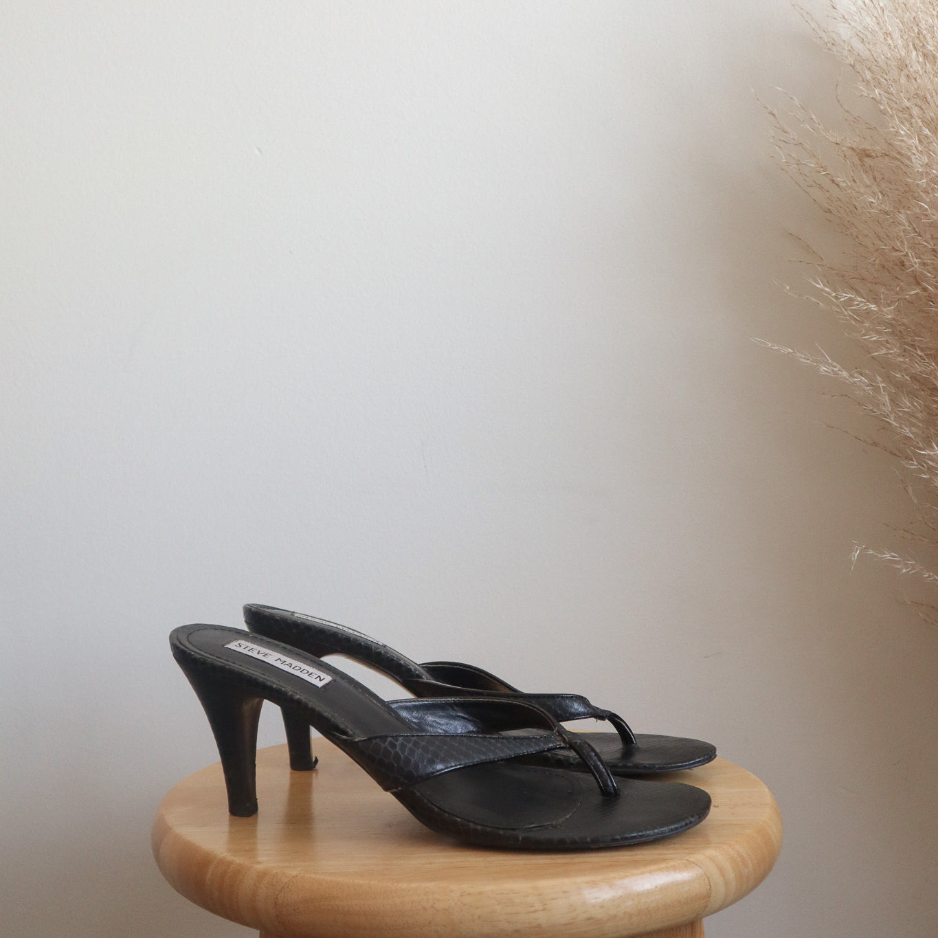 Vintage x Leather Snakeskin Heels (8)
