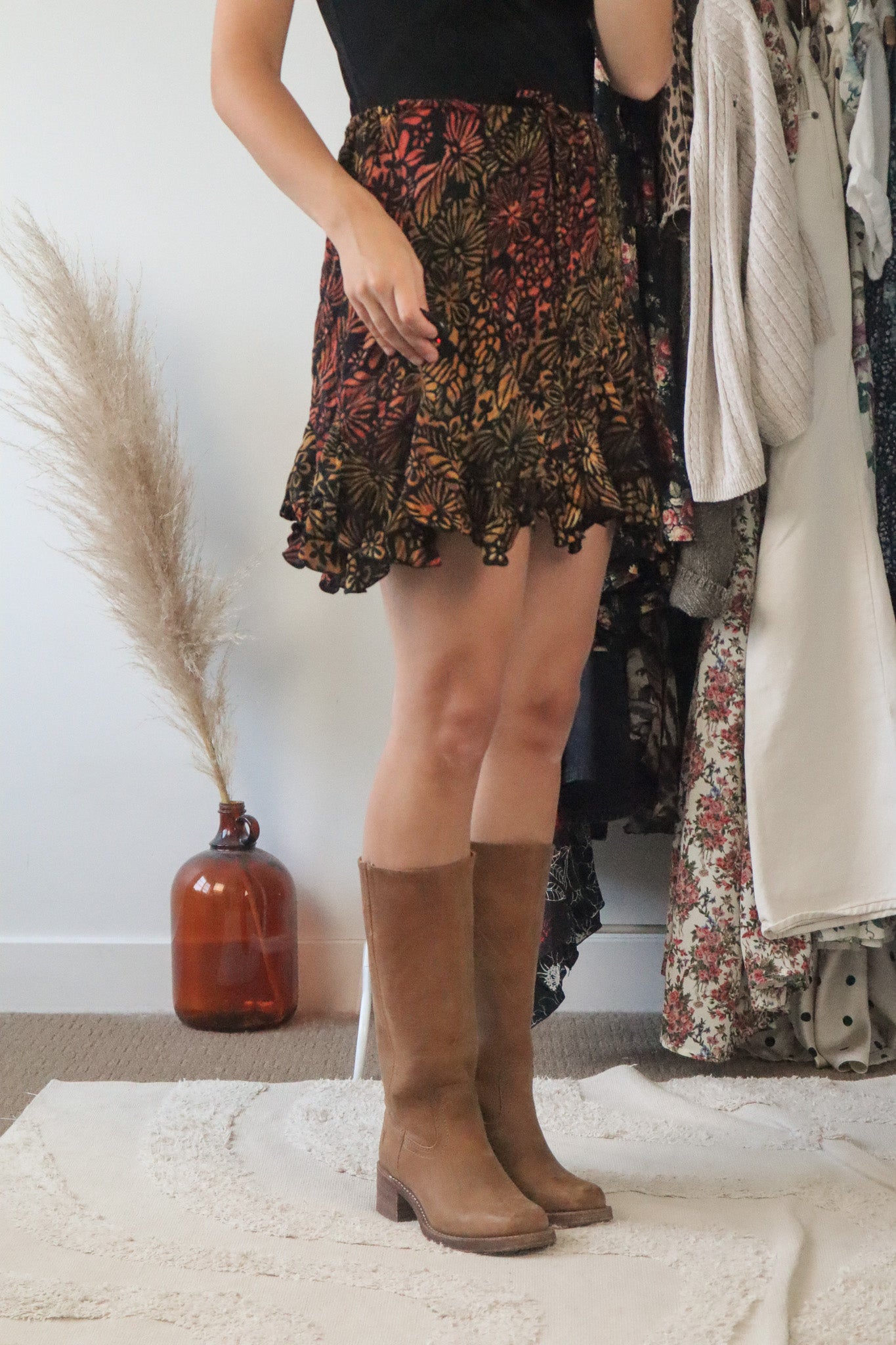 Vintage x Mini Skirt (M/L)