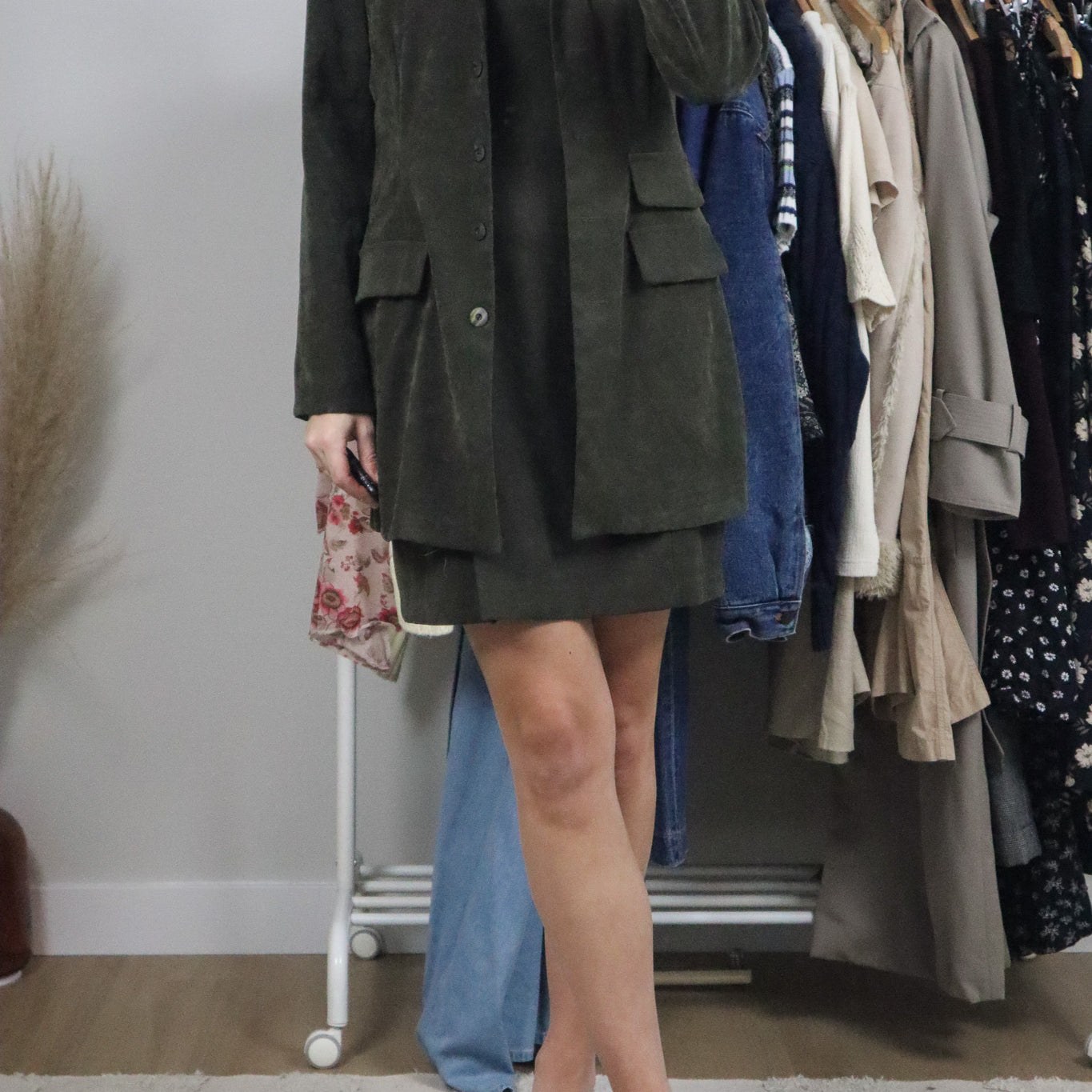 Made in Canada x Vintage x Jacket/Dress Two Piece Set (6)