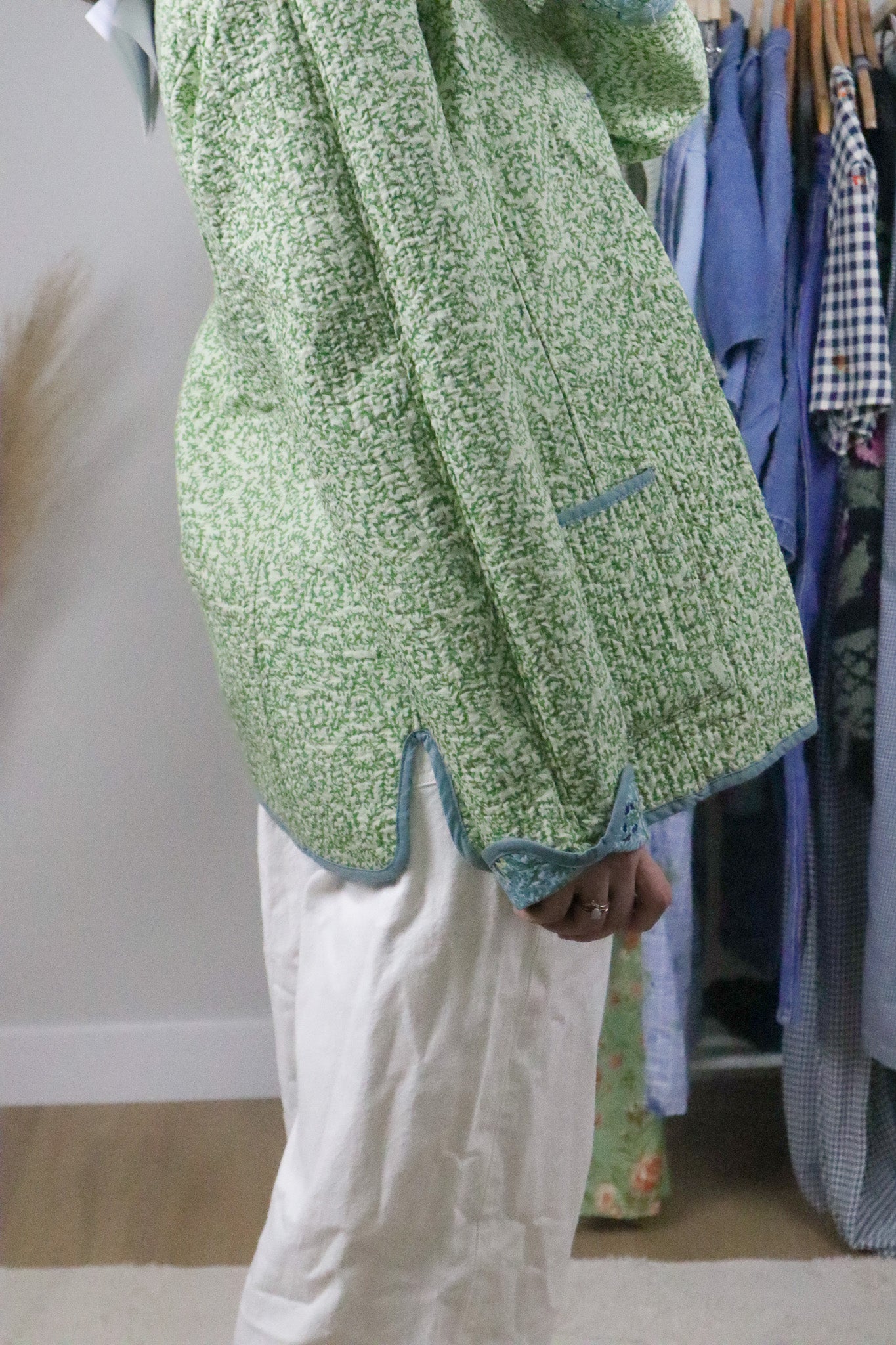 Deadstock x Vintage x Cotton Reversible Quilted Jacket (S)