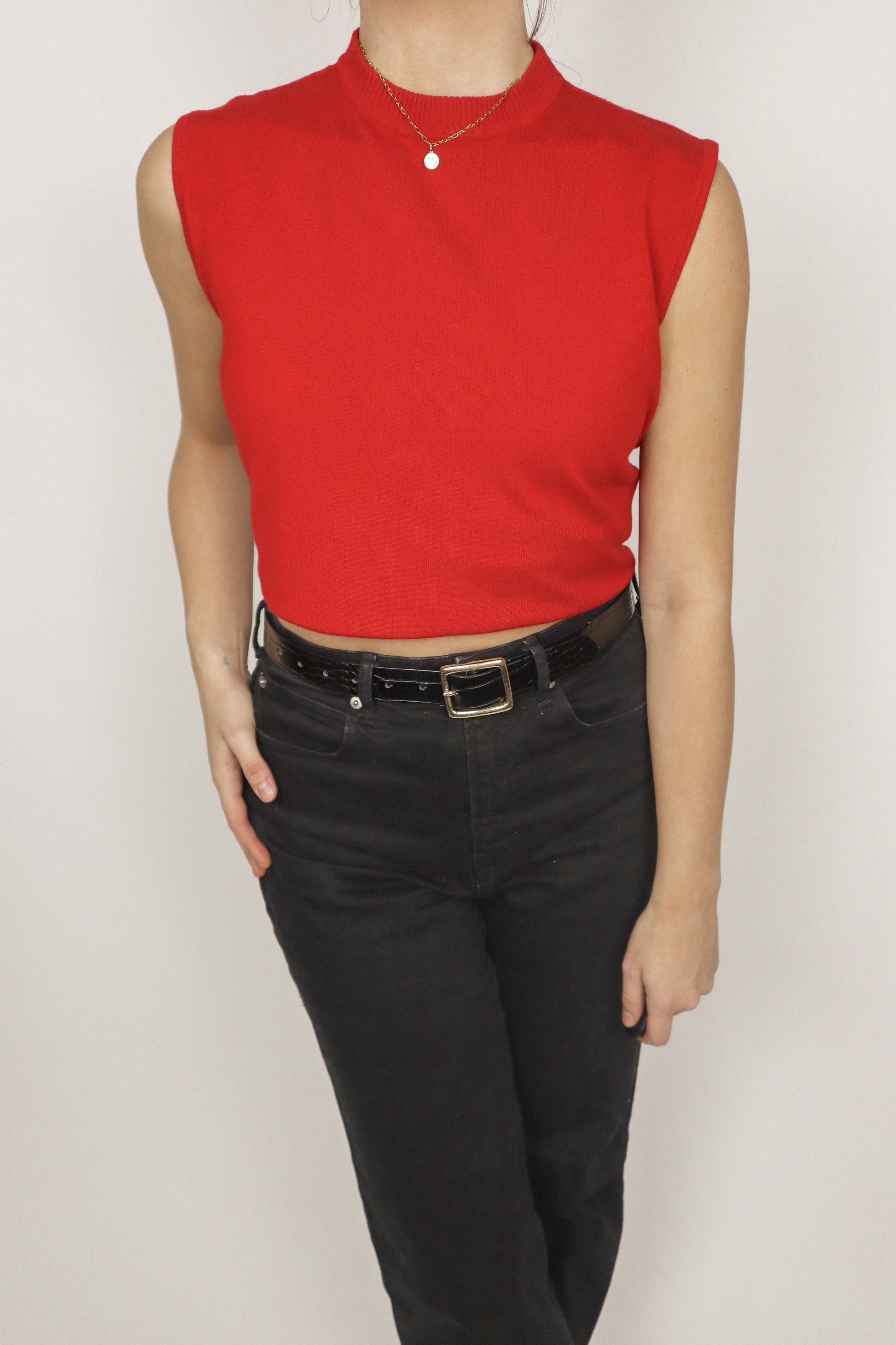 Vintage x Knit Tank (M)