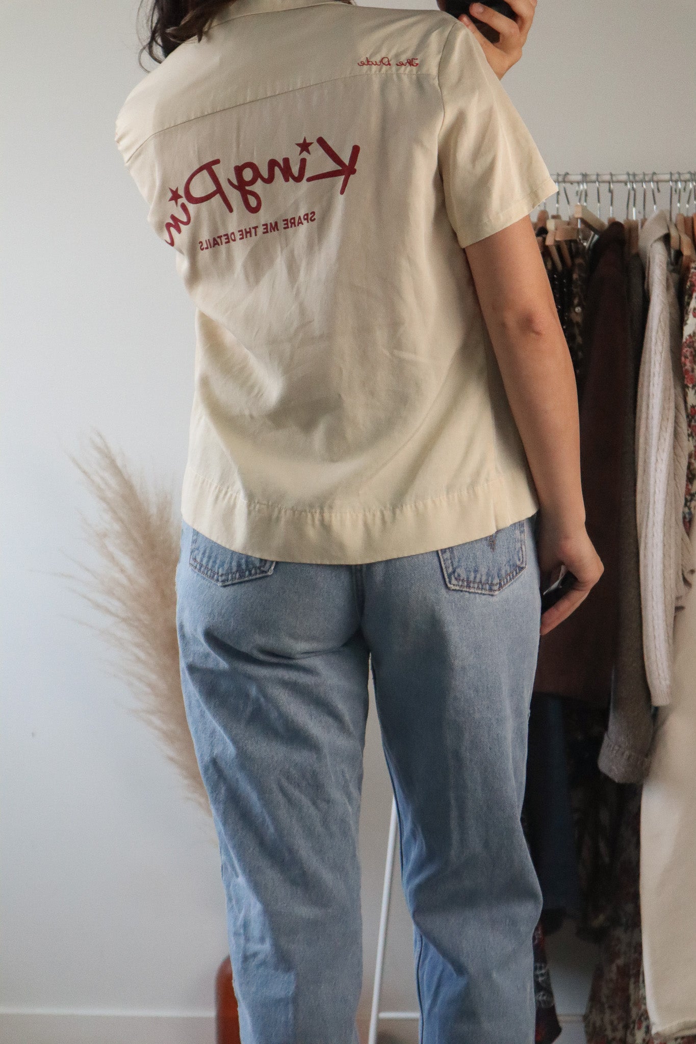 Reformation x Bowling Style Shirt (XS/S)